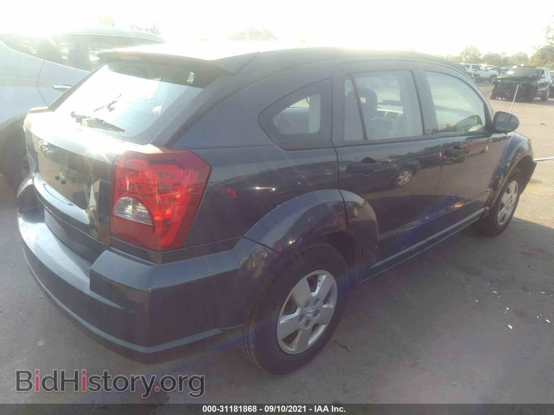 2007 DODGE CALIBER - VIN: 1B3HB28B67D542593 - Фото 4