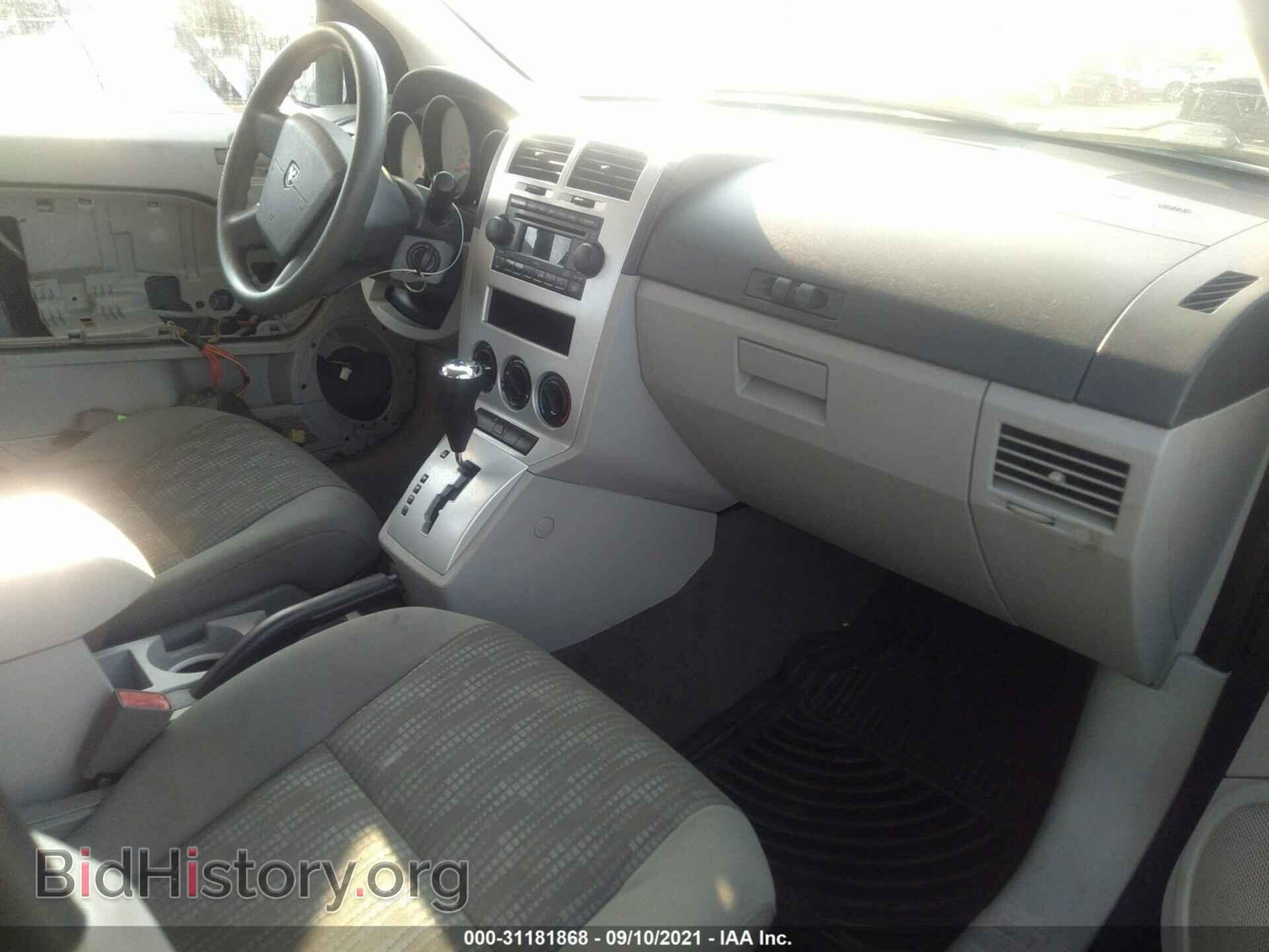 2007 DODGE CALIBER - VIN: 1B3HB28B67D542593 - Фото 5