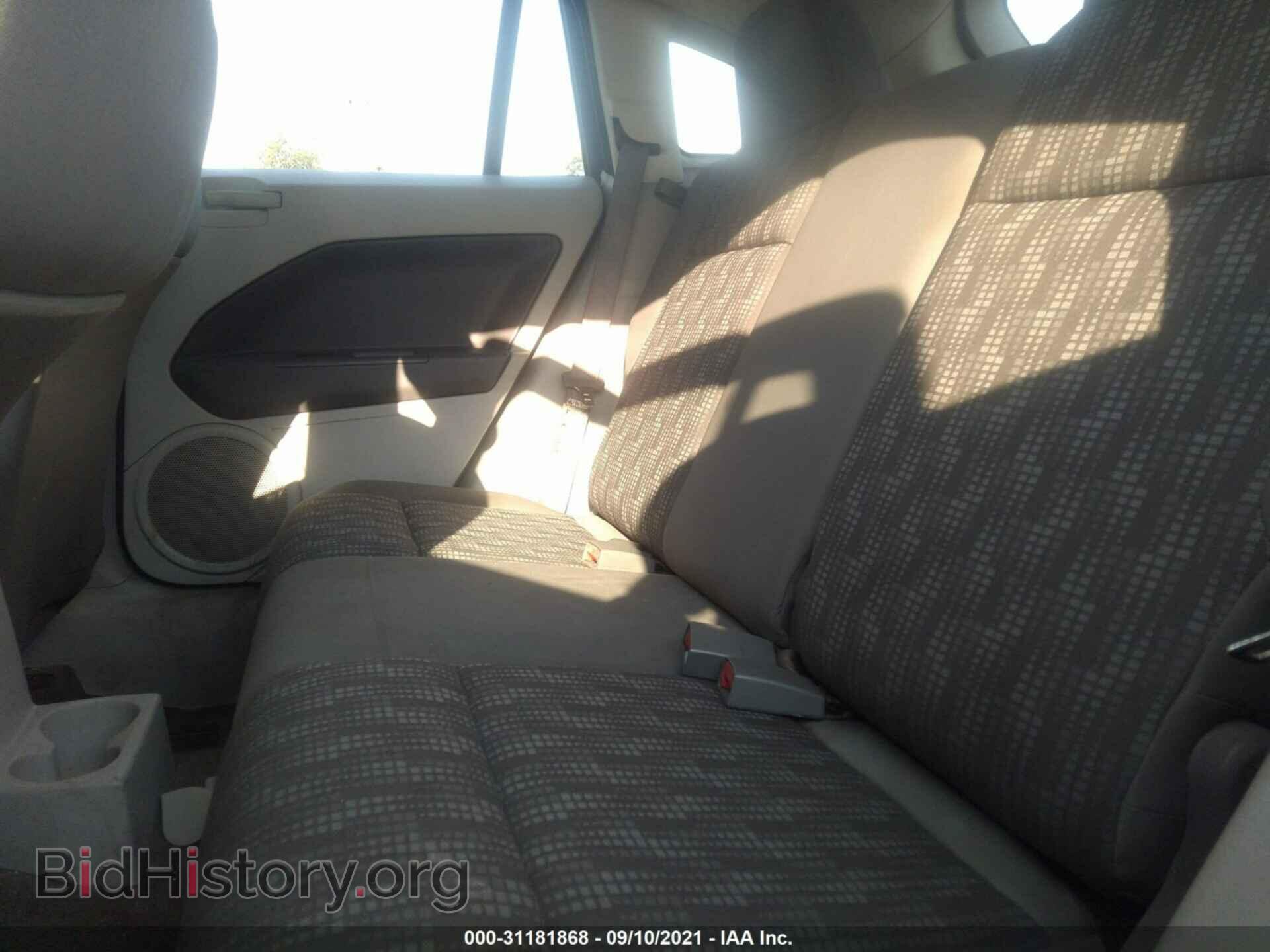 2007 DODGE CALIBER - VIN: 1B3HB28B67D542593 - Фото 8