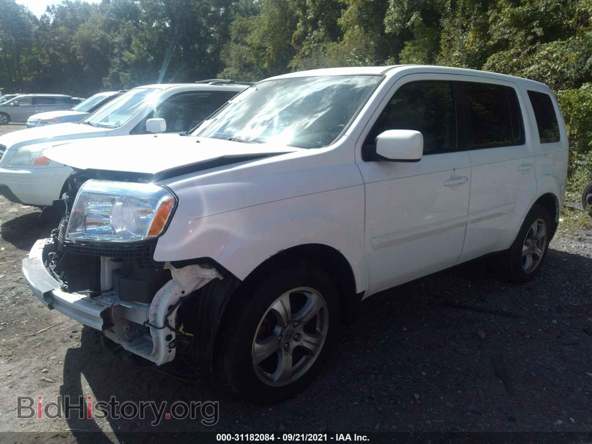 2013 HONDA PILOT - VIN: 5FNYF4H57DB012436 - Фото 2