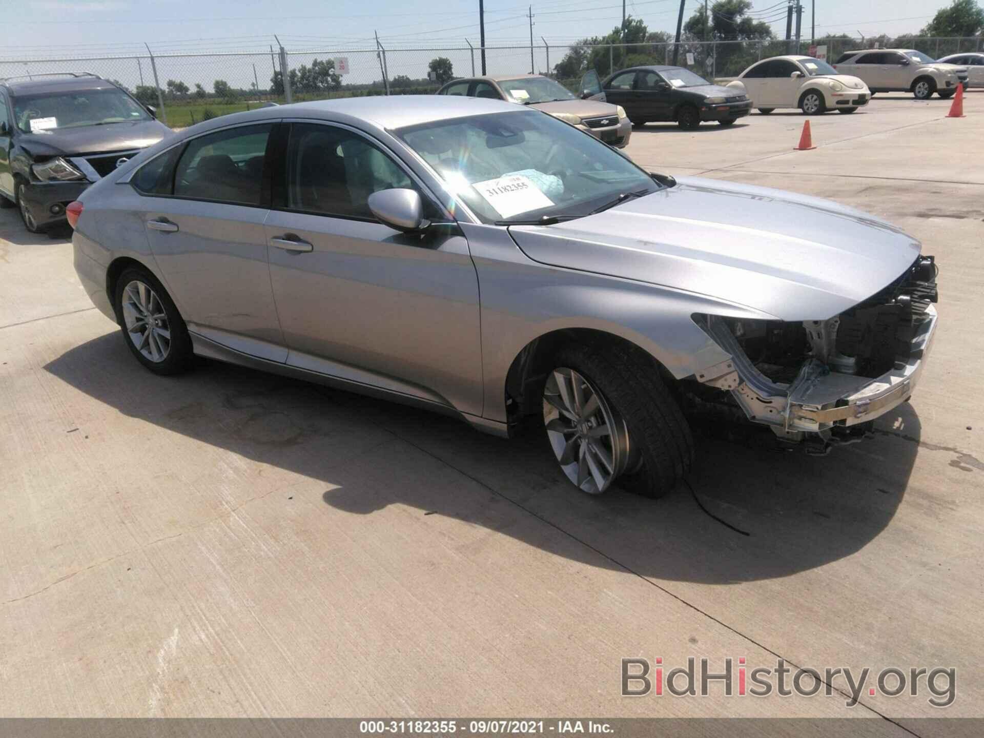 Photo 1HGCV1F10MA004460 - HONDA ACCORD SEDAN 2021