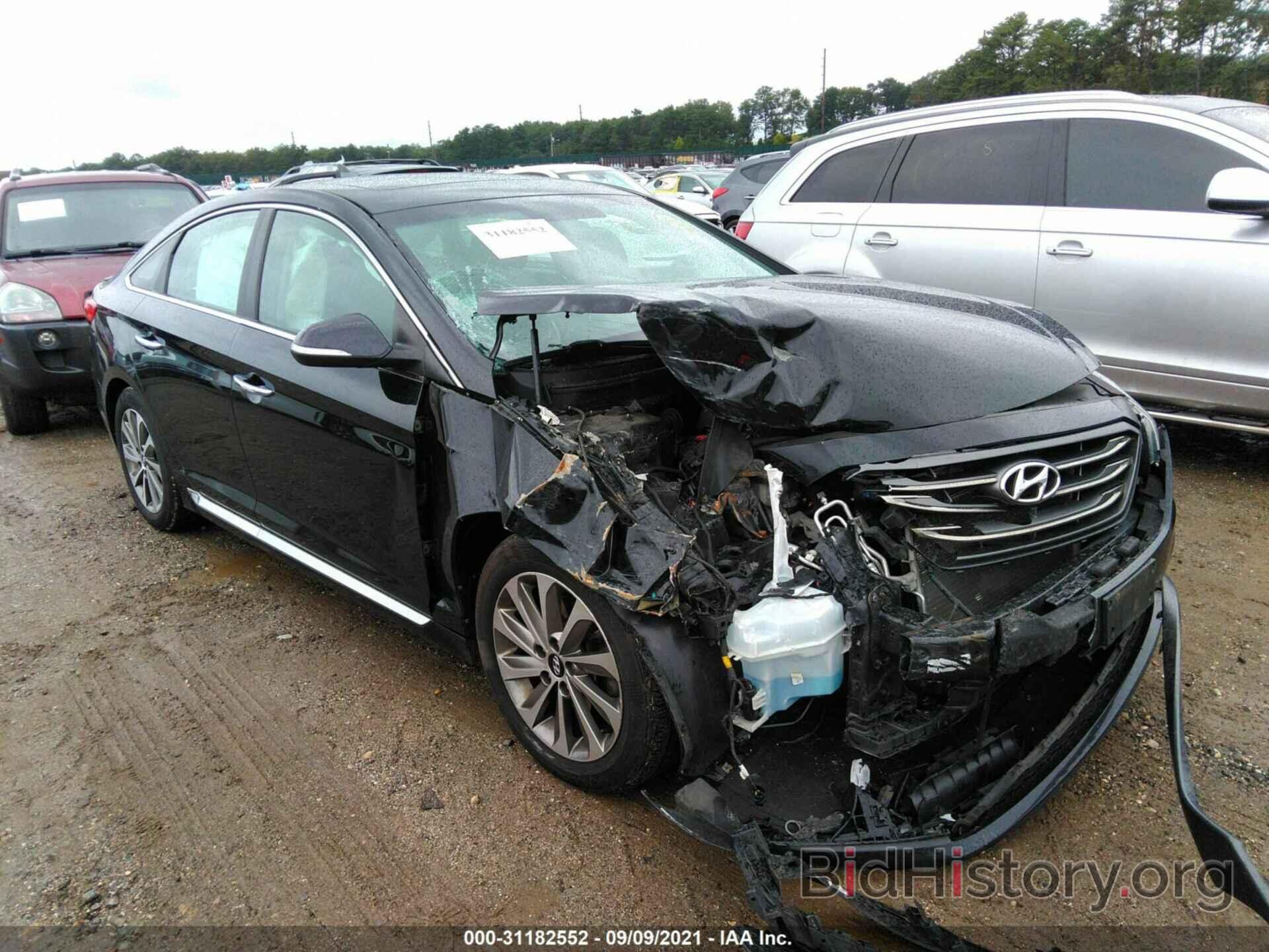 Photo 5NPE34AF6GH361835 - HYUNDAI SONATA 2016