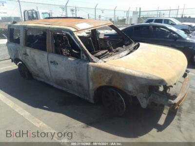 2011 Ford FLEX SEL, blue — VIN 2FMGK5CC1BBD32053, IAAI