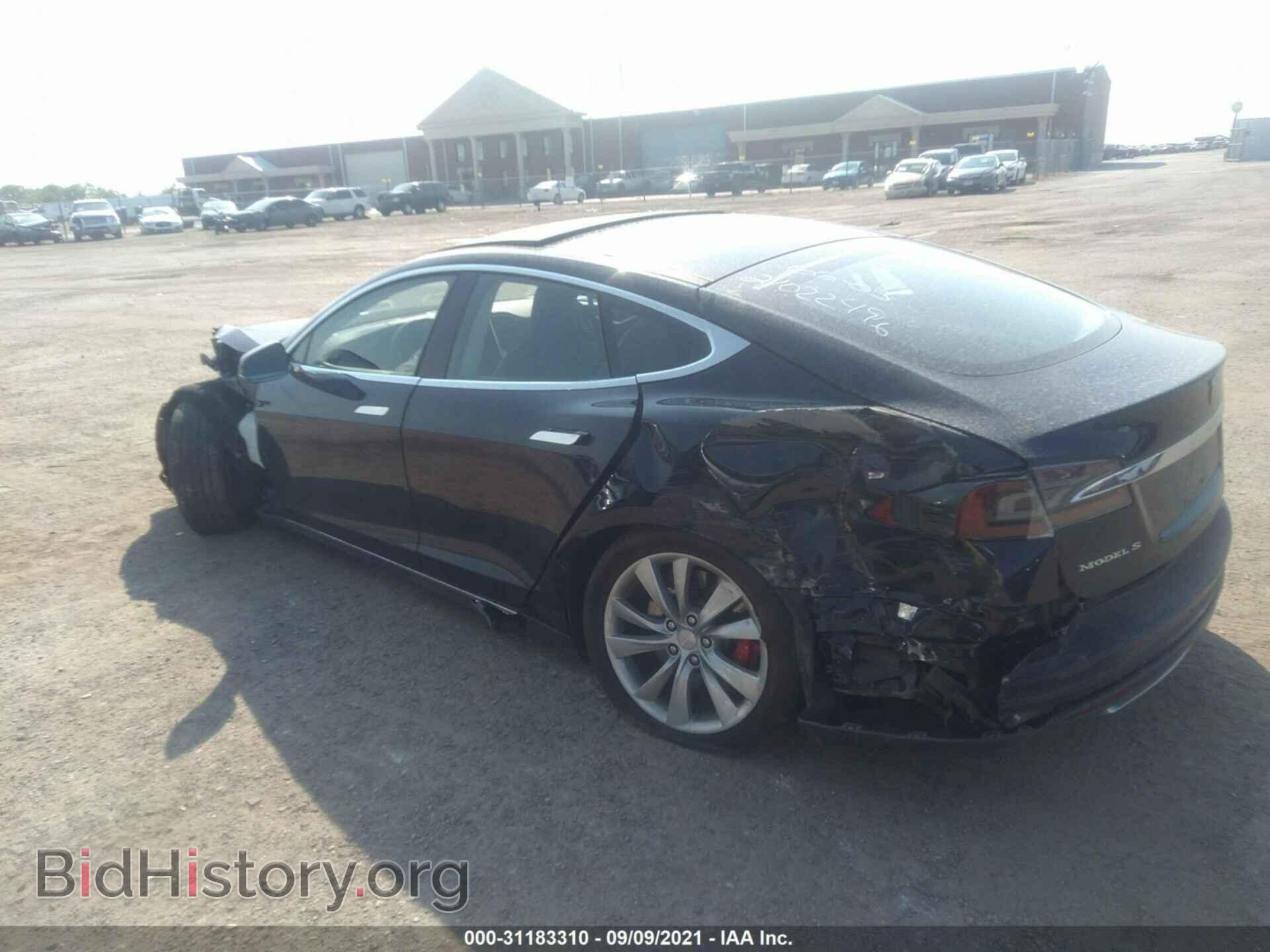 2014 TESLA MODEL S - VIN: 5YJSA1H19EFP40650 - Фото 3