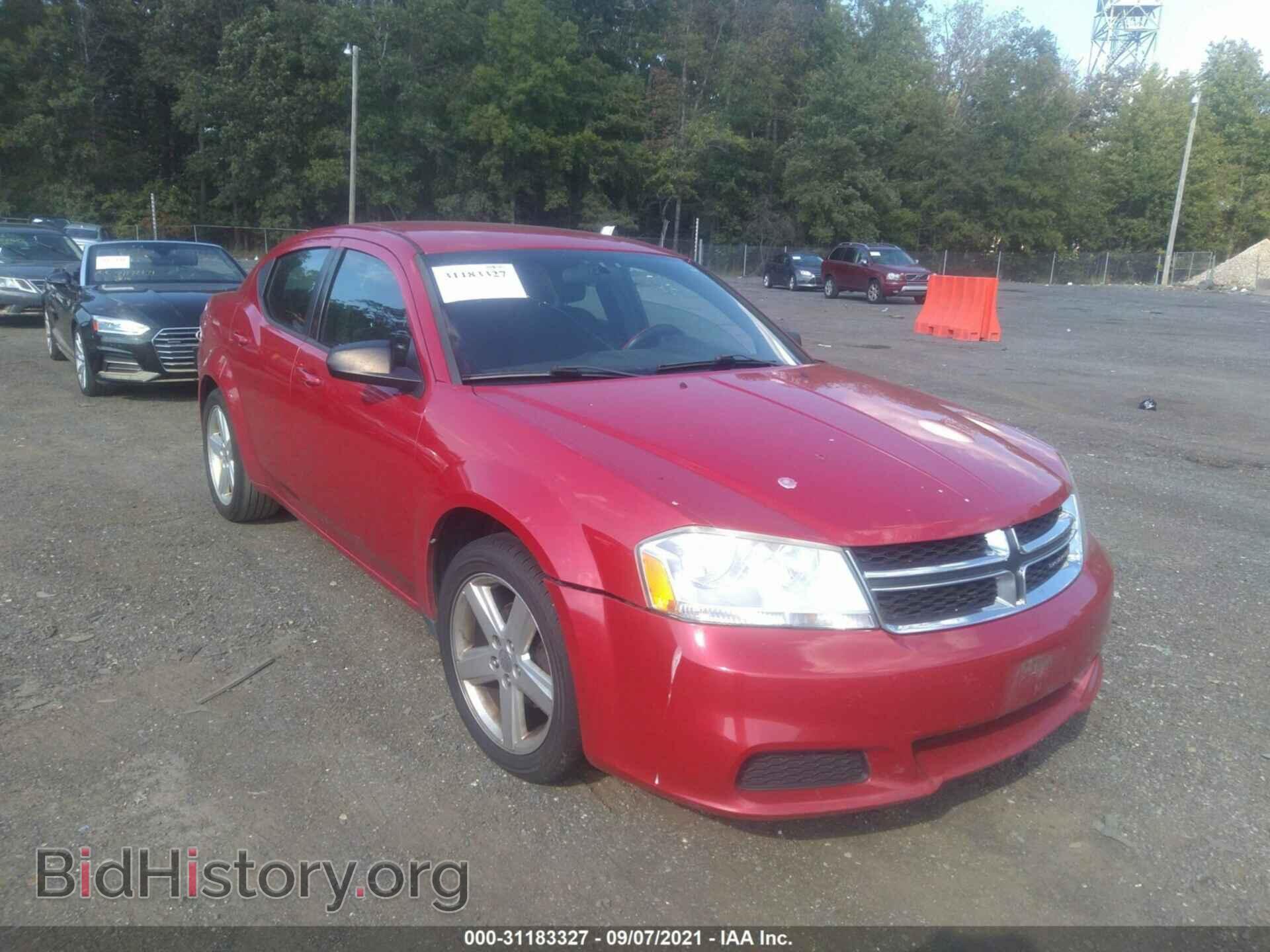 Photo 1C3CDZAB4DN625049 - DODGE AVENGER 2013