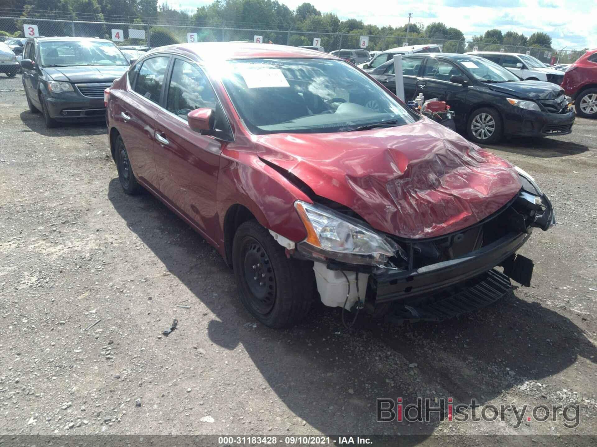 Photo 3N1AB7AP5FL696131 - NISSAN SENTRA 2015