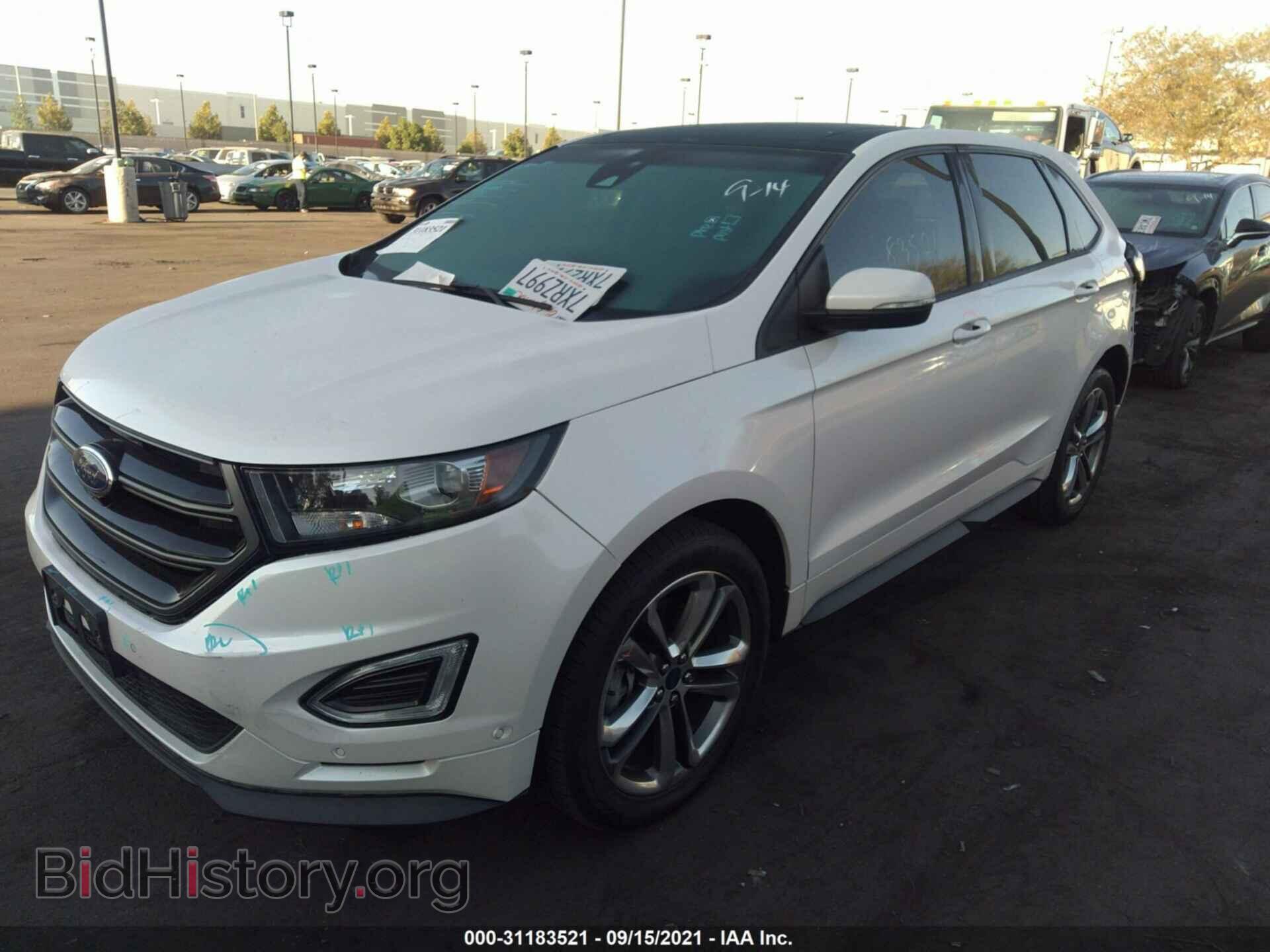 2016 FORD EDGE - VIN: 2FMPK4AP1GBC06508 - Фото 2