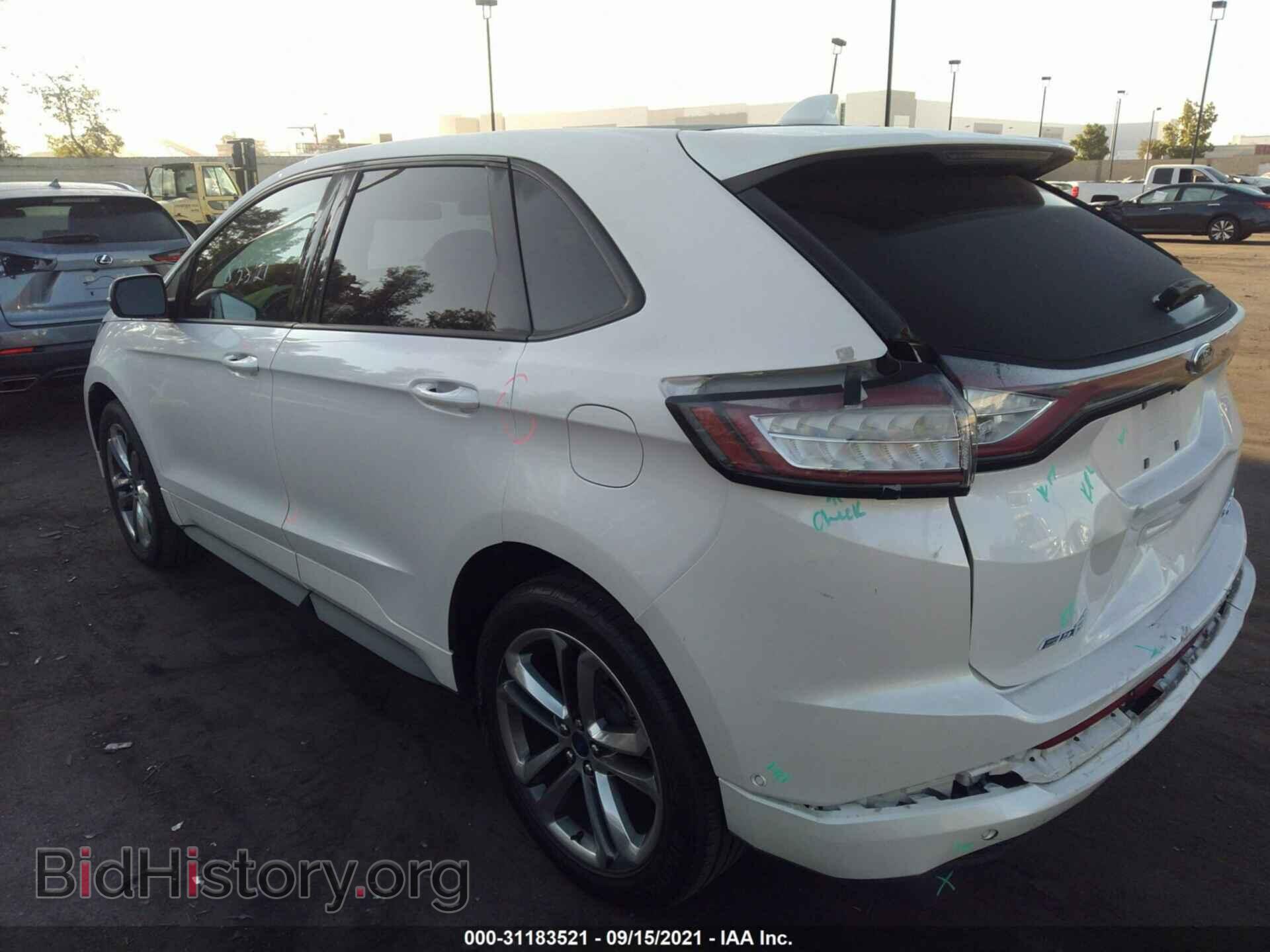 2016 FORD EDGE - VIN: 2FMPK4AP1GBC06508 - Фото 3