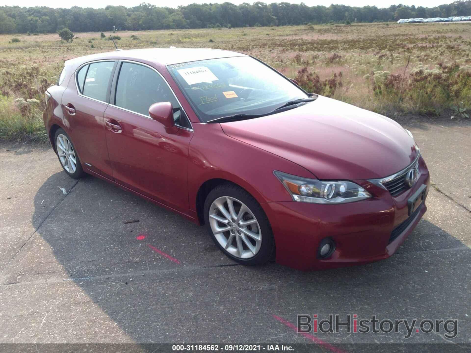 Photo JTHKD5BH6D2137207 - LEXUS CT 200H 2013