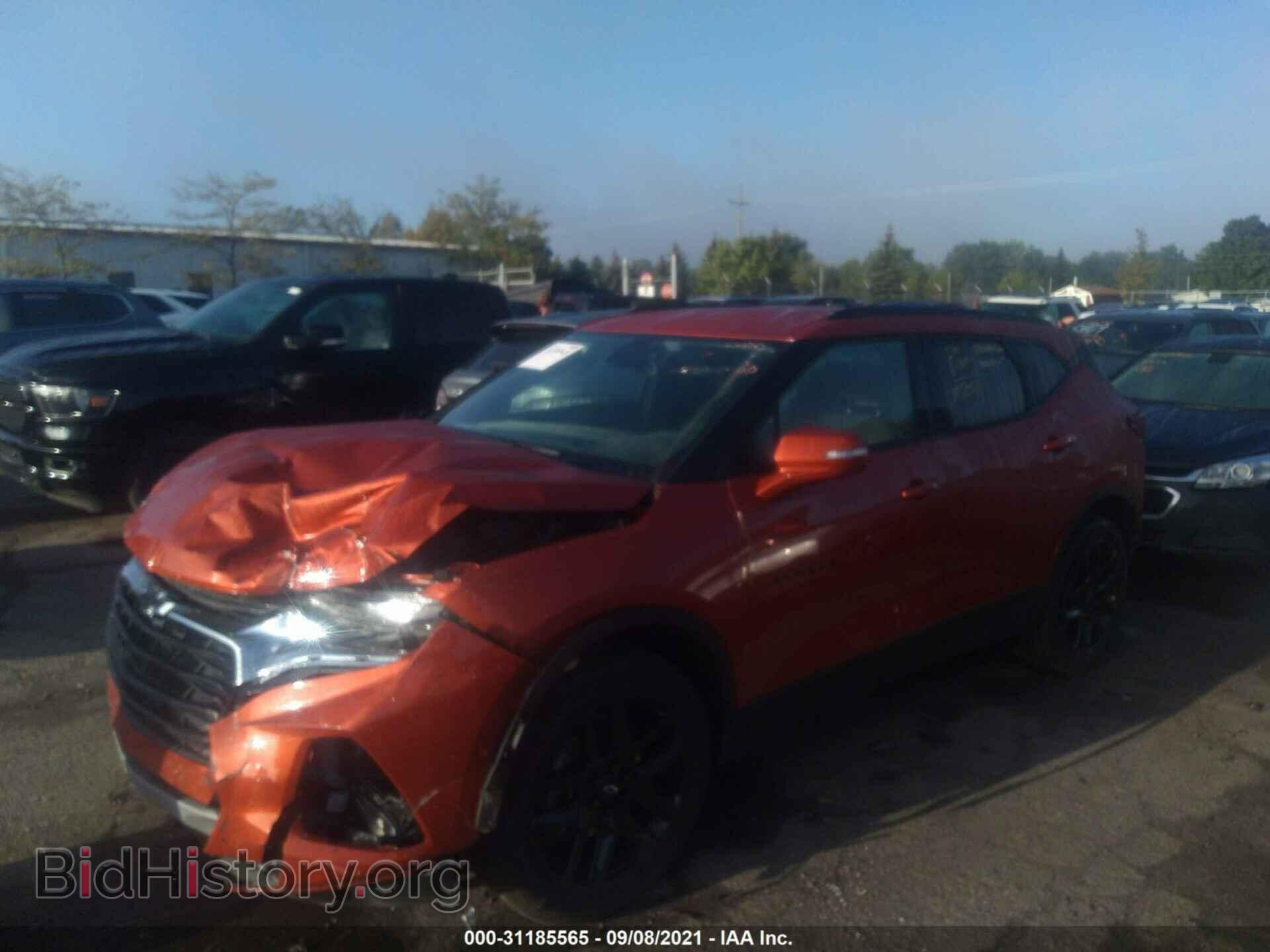 2021 CHEVROLET BLAZER - VIN: 3GNKBCRS0MS515840 - Photo 2