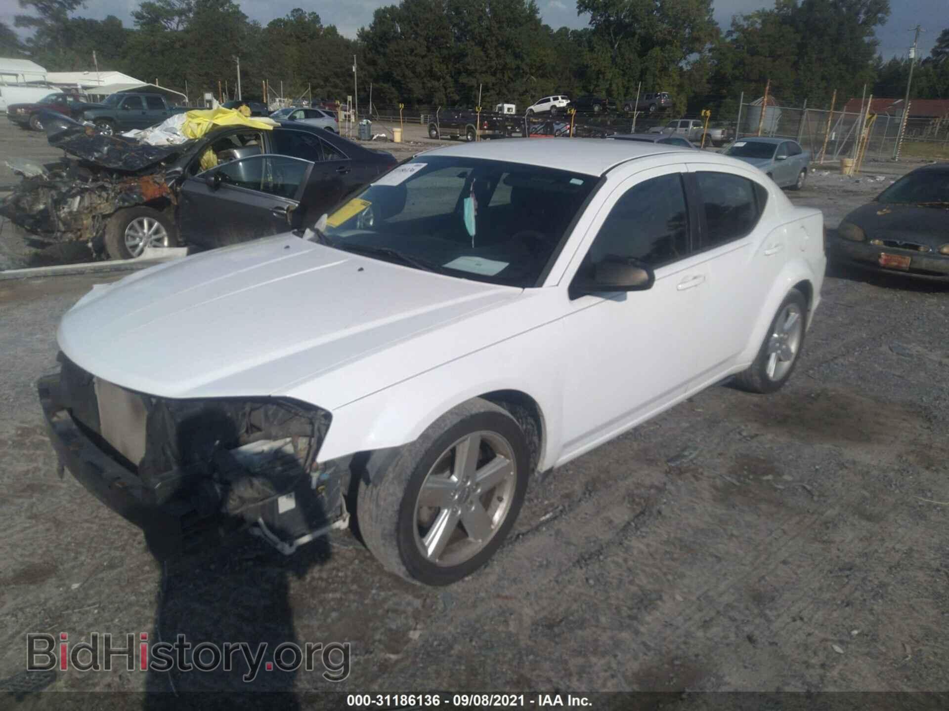 2013 DODGE AVENGER - VIN: 1C3CDZAB9DN625886 - Фото 2