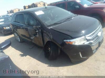 2012 Ford EDGE Limited, черный — VIN 2FMDK3K96CBA03217, IAAI