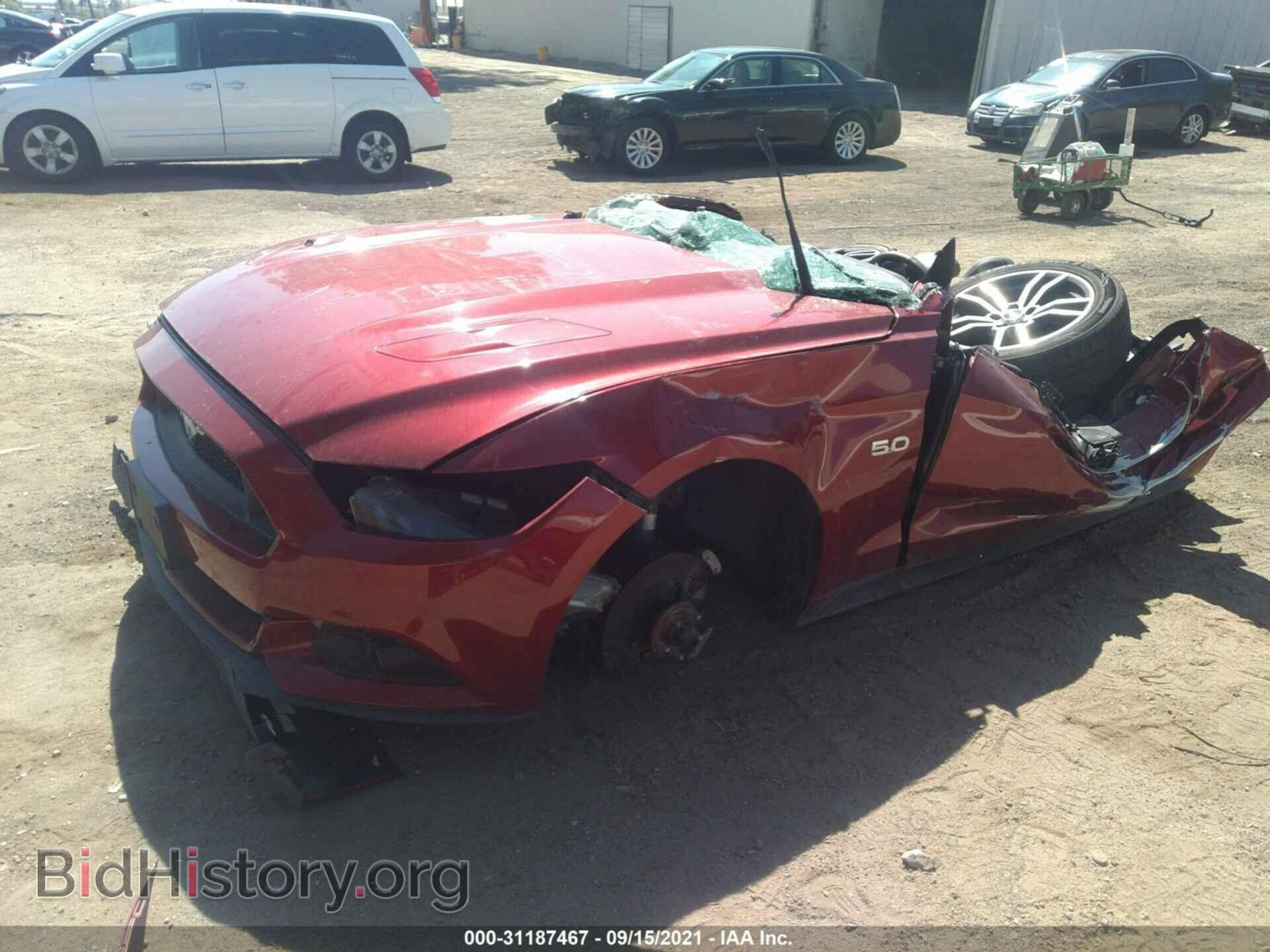 2015 FORD MUSTANG - VIN: 1FA6P8CFXF5400279 - Фото 2