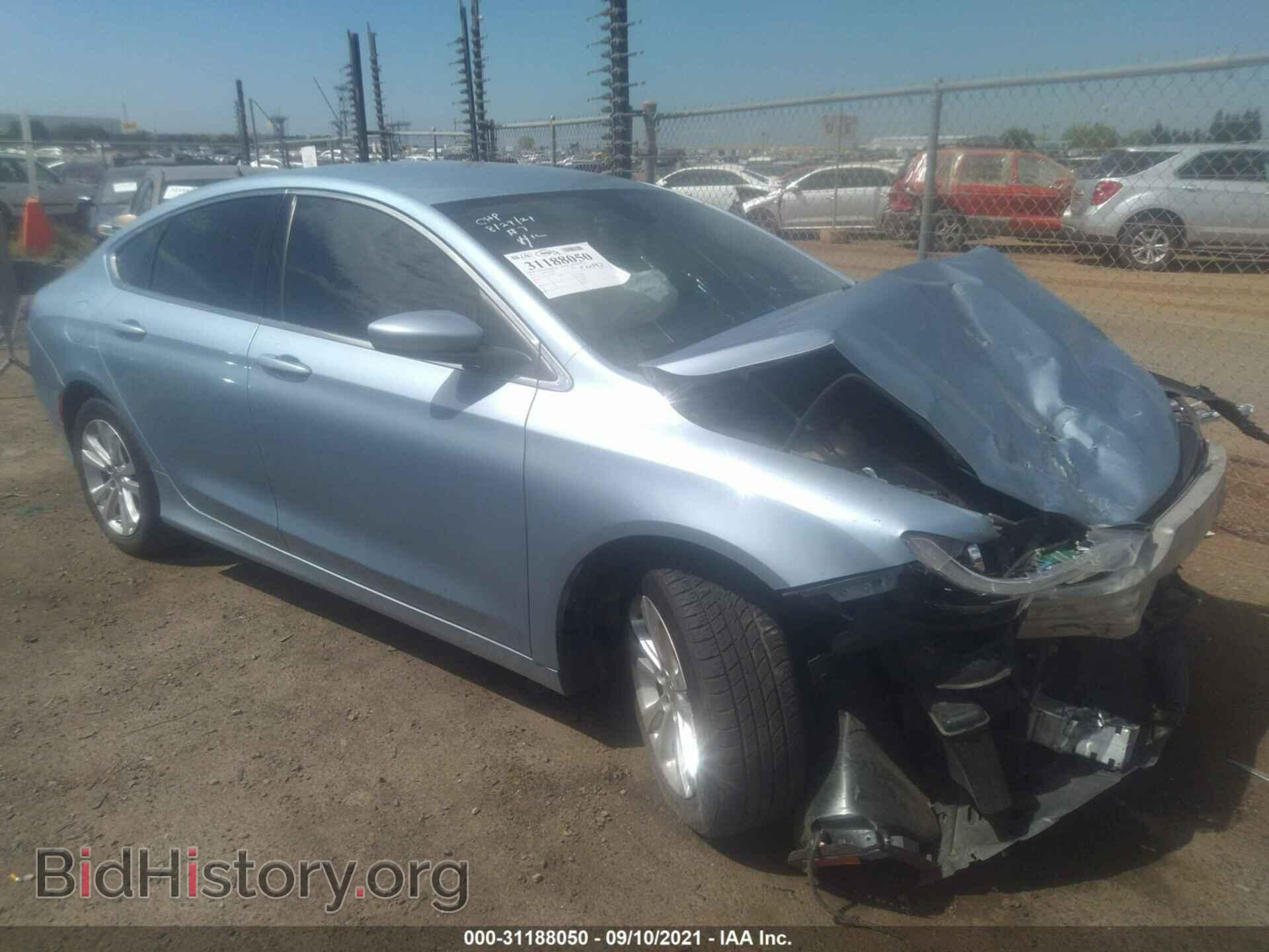 Фотография 1C3CCCAB2FN646842 - CHRYSLER 200 2015