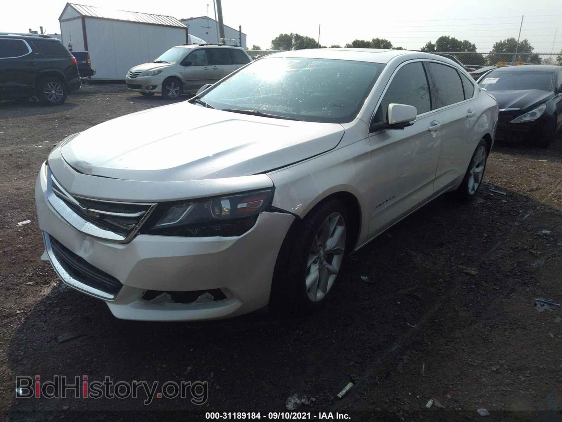 2014 CHEVROLET IMPALA - VIN: 1G1125S39EU118902 - Фото 2