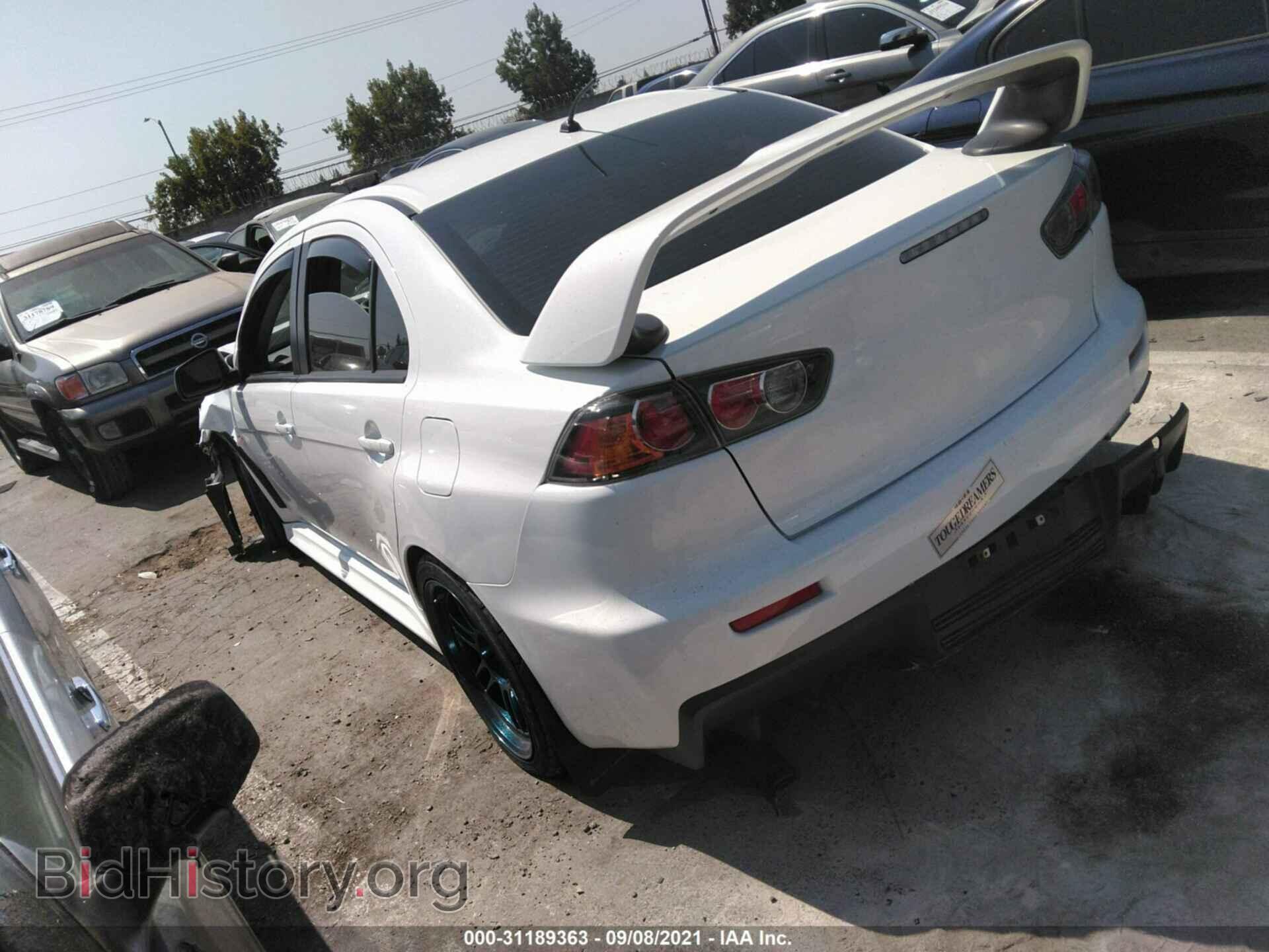 2013 MITSUBISHI LANCER EVOLUTION - VIN: JA32W8FV4DU024341 - Фото 3