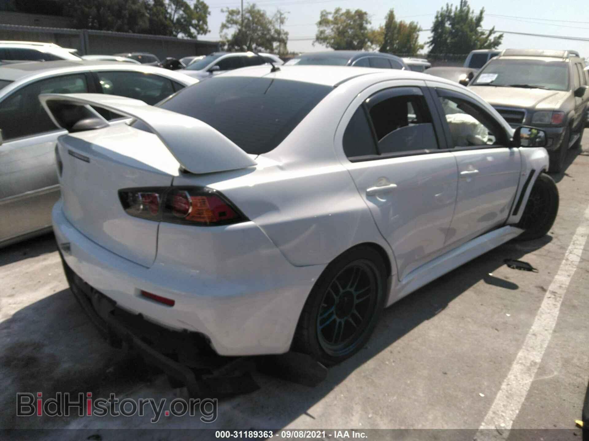 2013 MITSUBISHI LANCER EVOLUTION - VIN: JA32W8FV4DU024341 - Фото 4