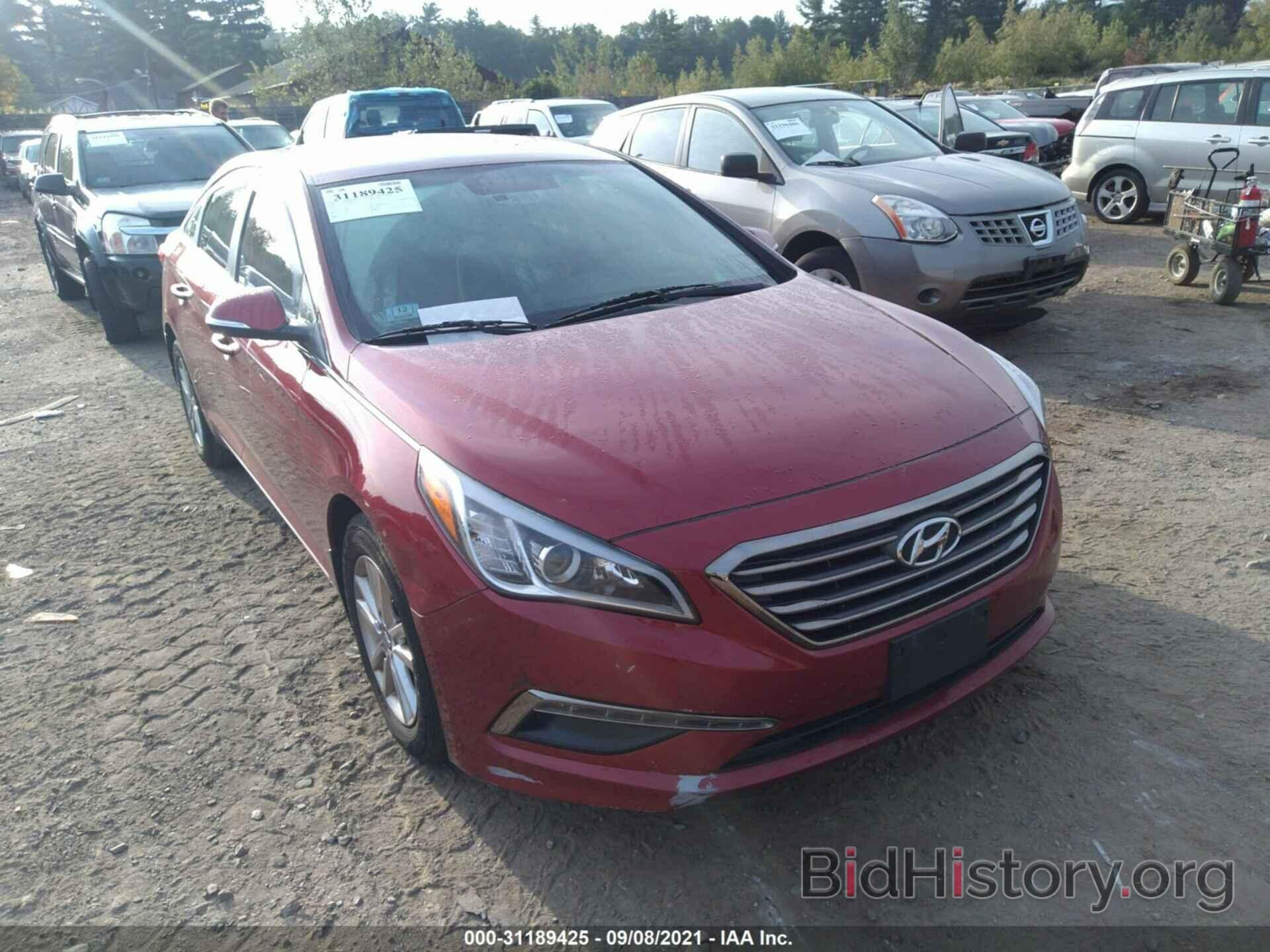 Фотография 5NPE24AAXGH429156 - HYUNDAI SONATA 2016