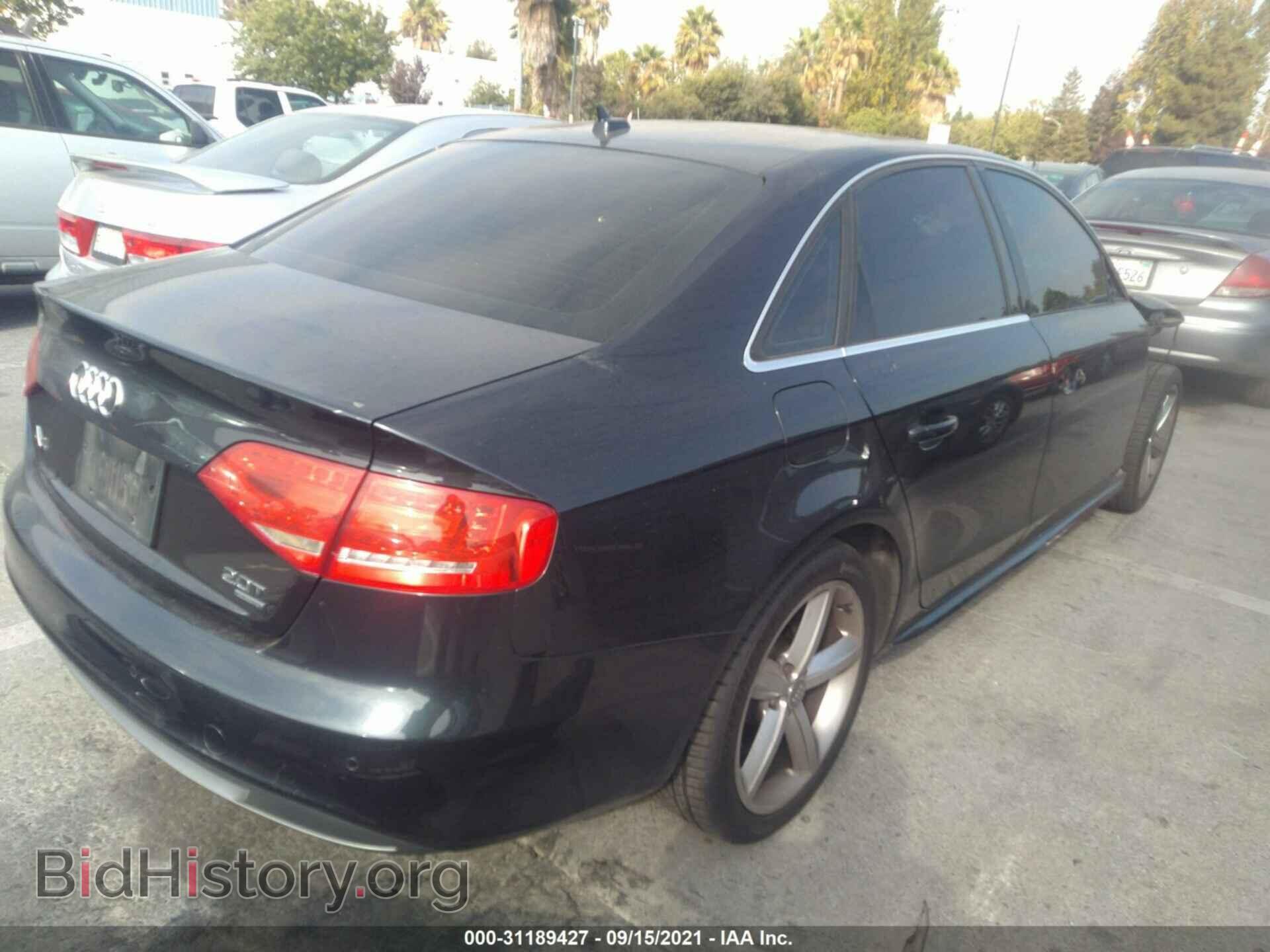 2012 AUDI A4 - VIN: WAUFFAFL0CN012086 - Фото 4