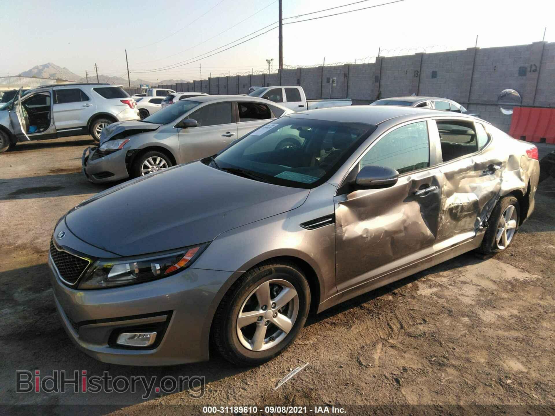 2015 KIA OPTIMA - VIN: 5XXGM4A71FG492941 - Фото 2