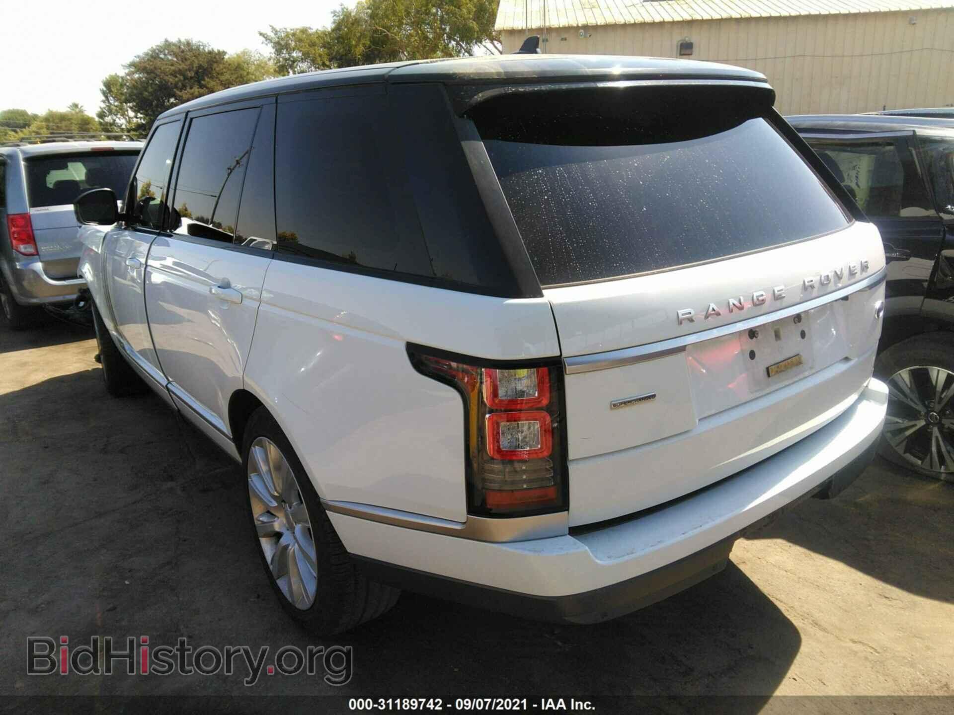 2016 LAND ROVER RANGE ROVER - VIN: SALGS3EF4GA256484 - Фото 3
