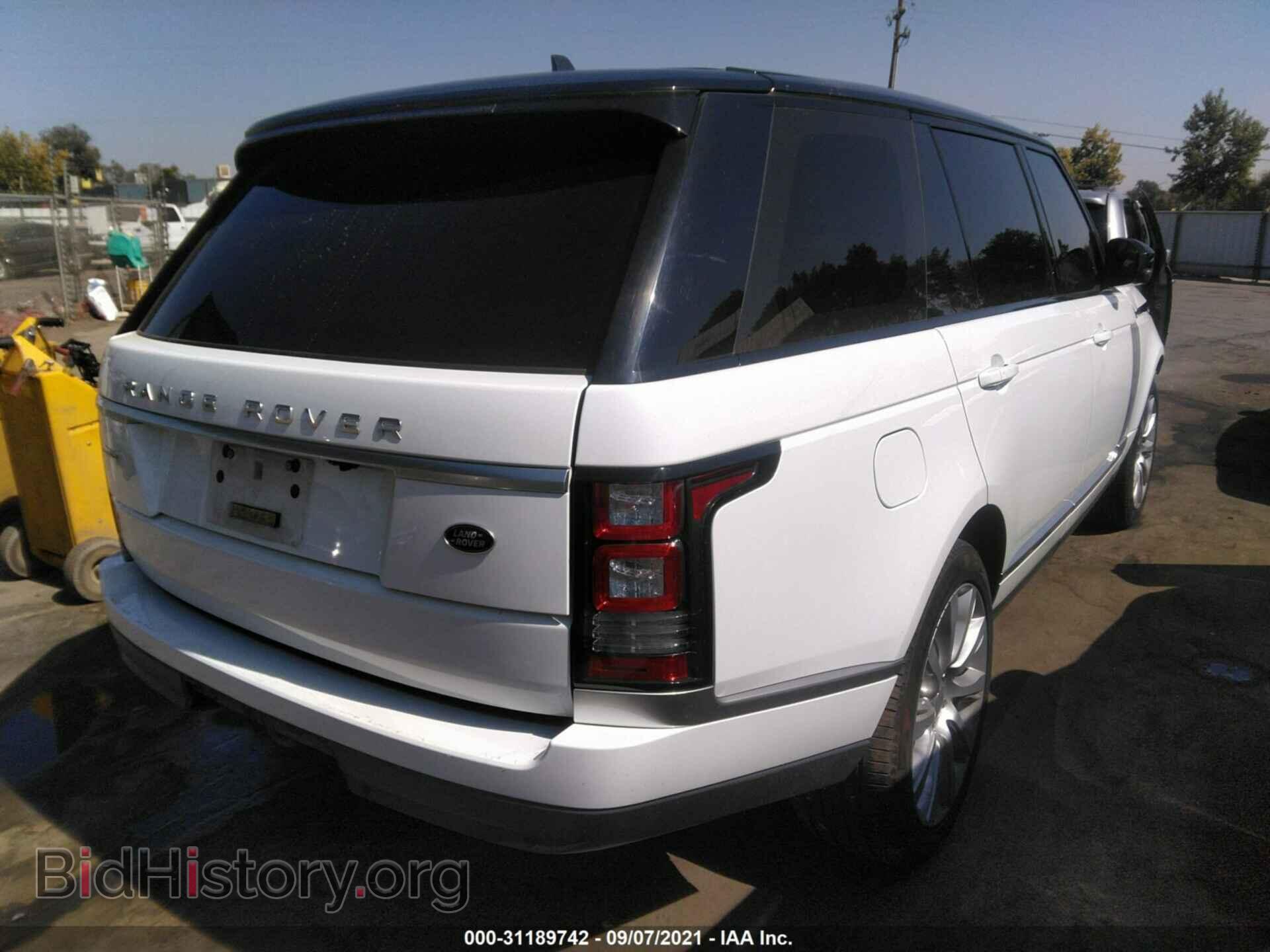 2016 LAND ROVER RANGE ROVER - VIN: SALGS3EF4GA256484 - Фото 4