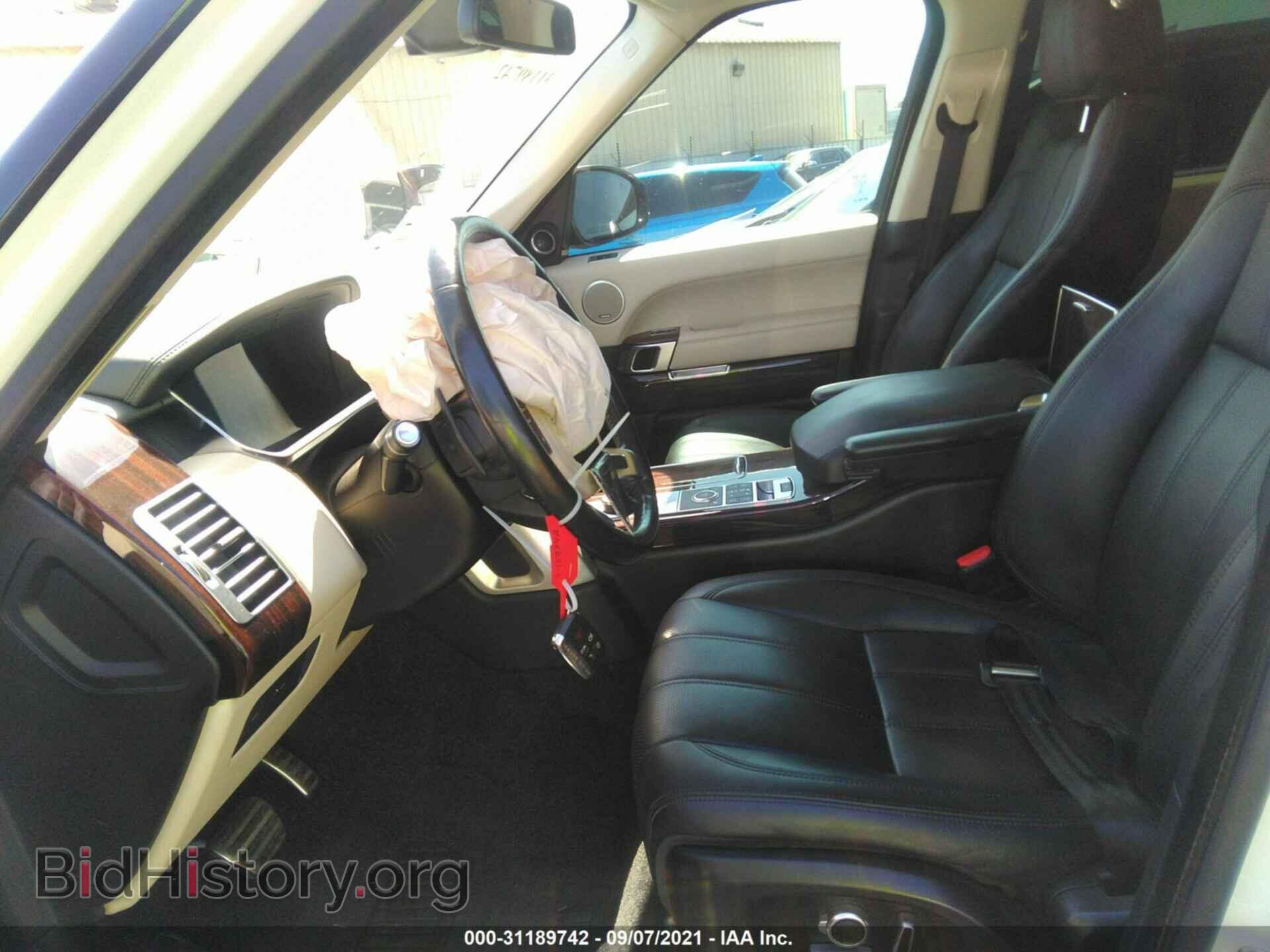 2016 LAND ROVER RANGE ROVER - VIN: SALGS3EF4GA256484 - Фото 5