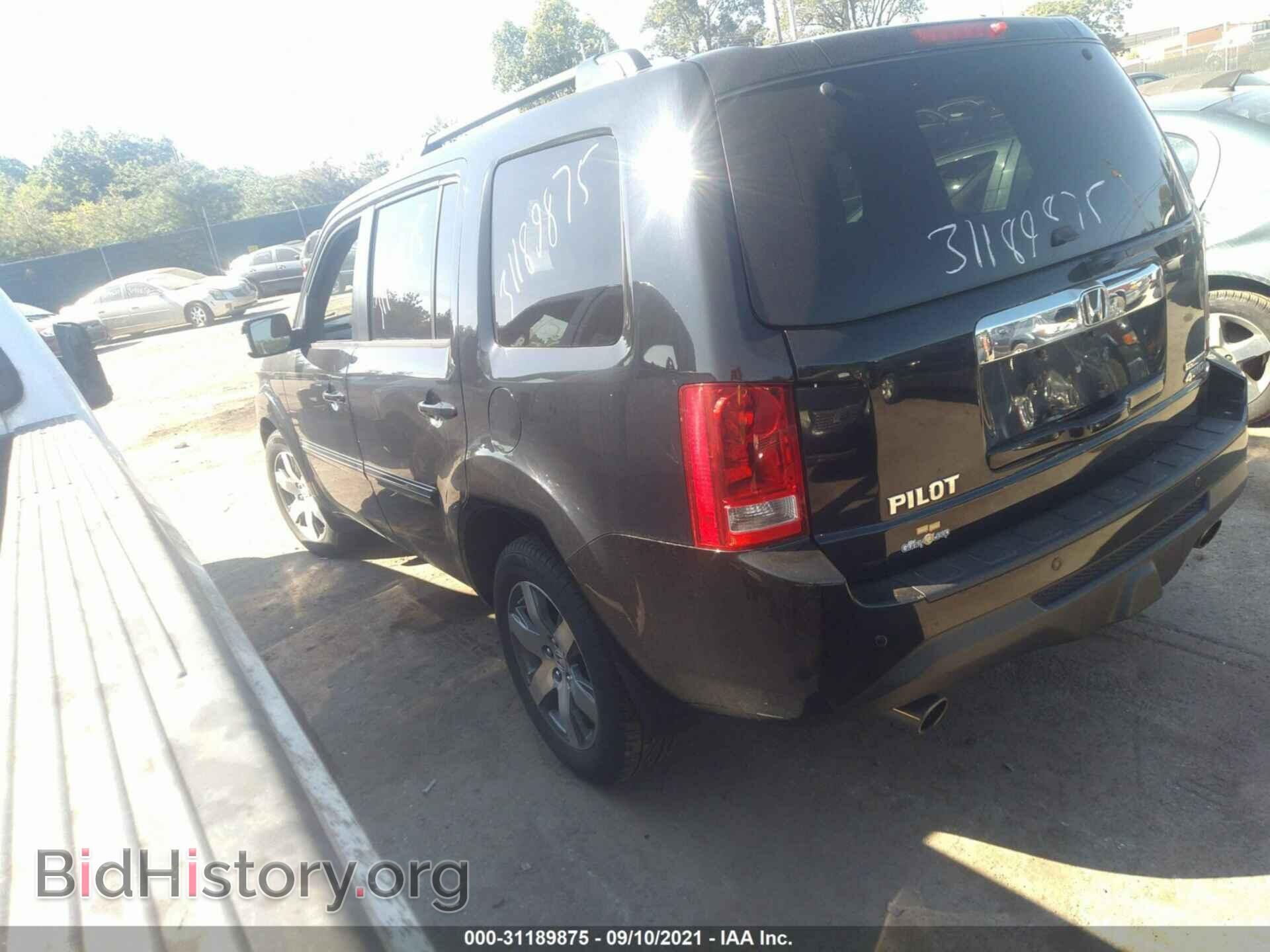2013 HONDA PILOT - VIN: 5FNYF4H94DB059295 - Фото 3