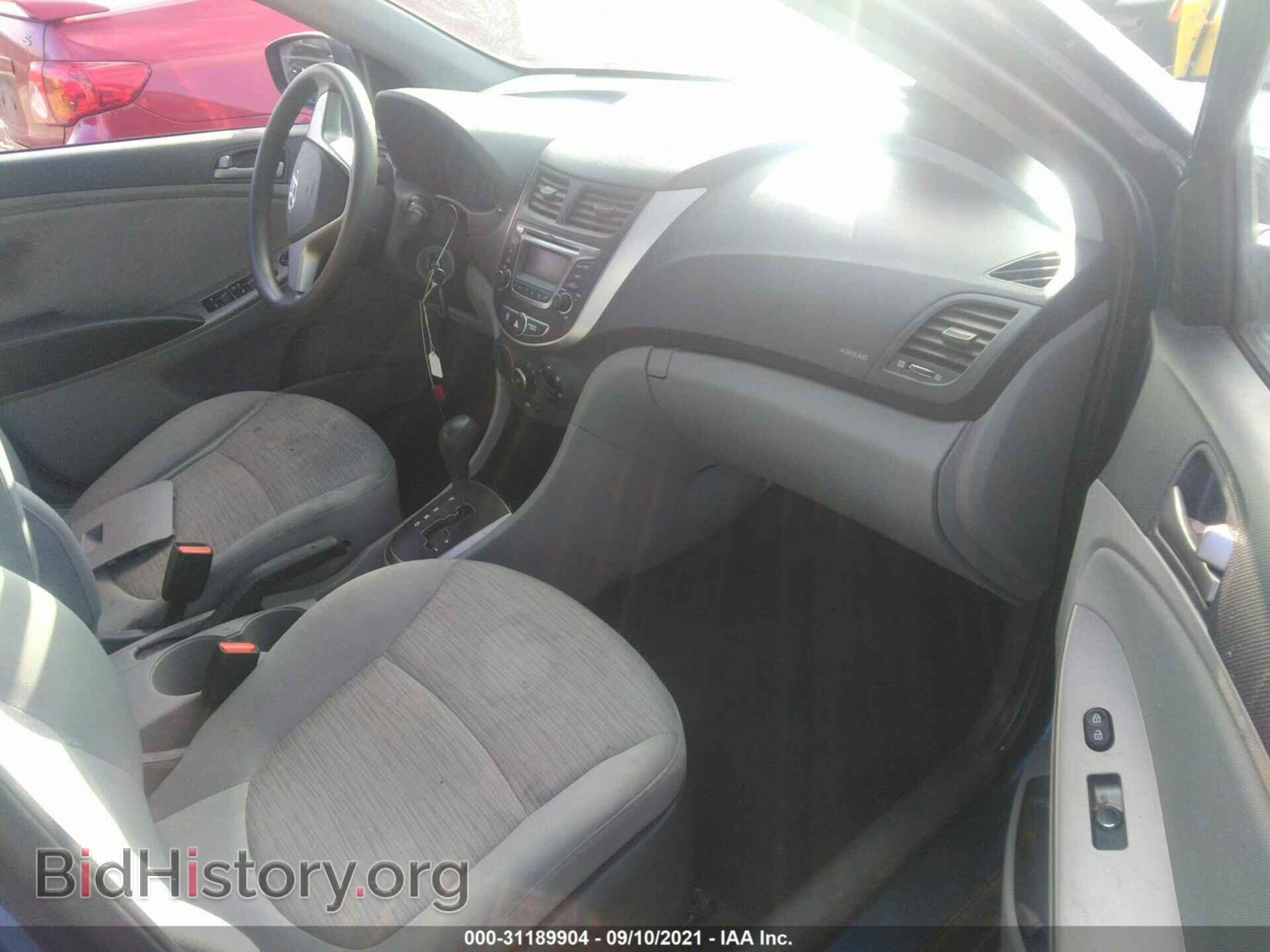 2017 HYUNDAI ACCENT - VIN: KMHCT4AE8HU315439 - Фото 5