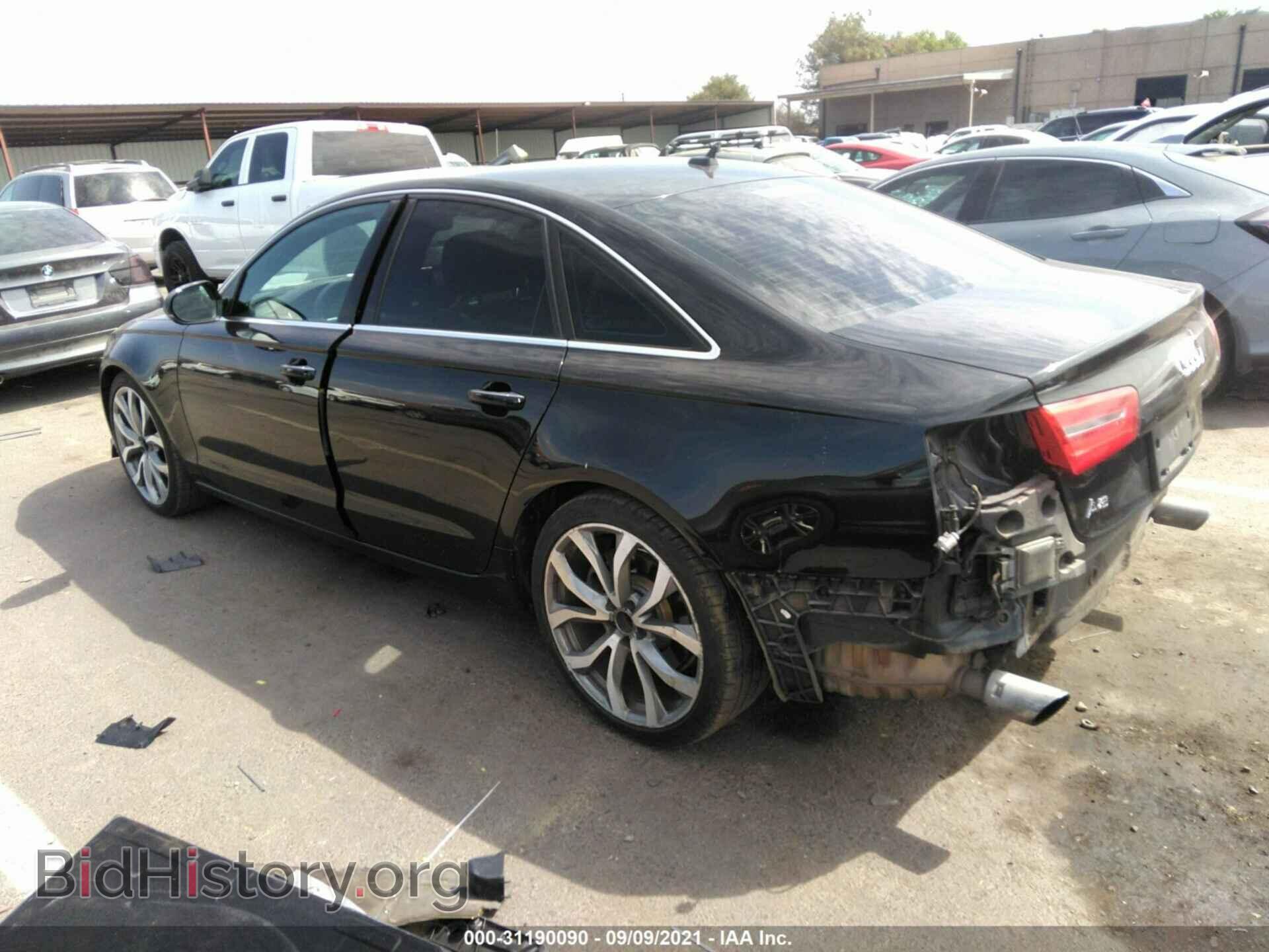 2014 AUDI A6 - VIN: WAUGFAFC4EN041856 - Фото 3