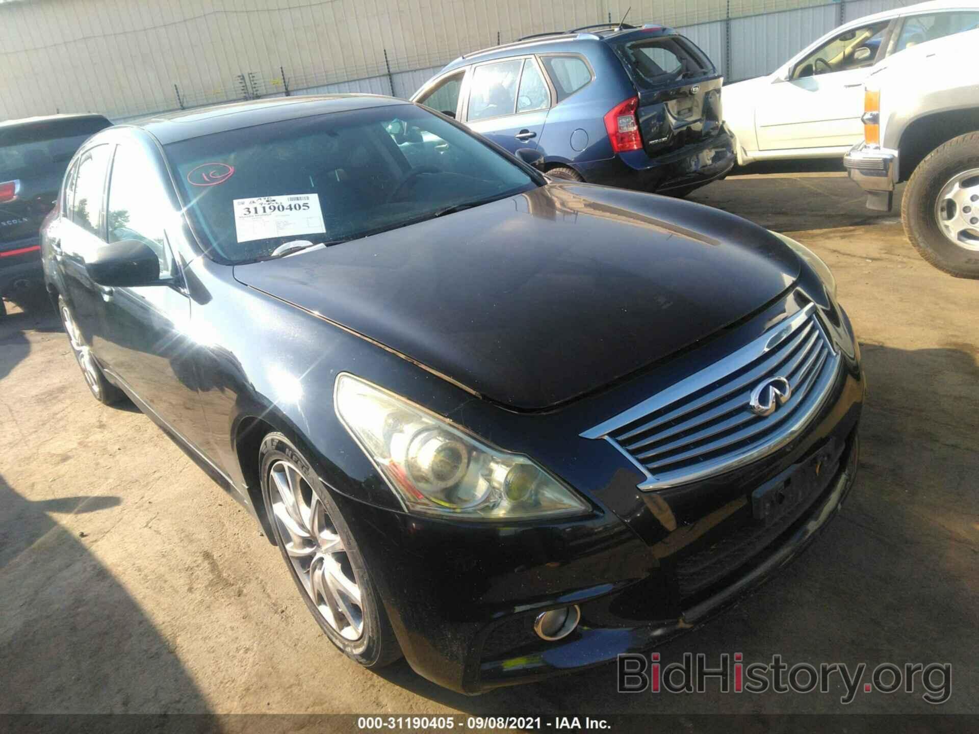 Photo JN1CV6AR0AM253640 - INFINITI G37 SEDAN 2010