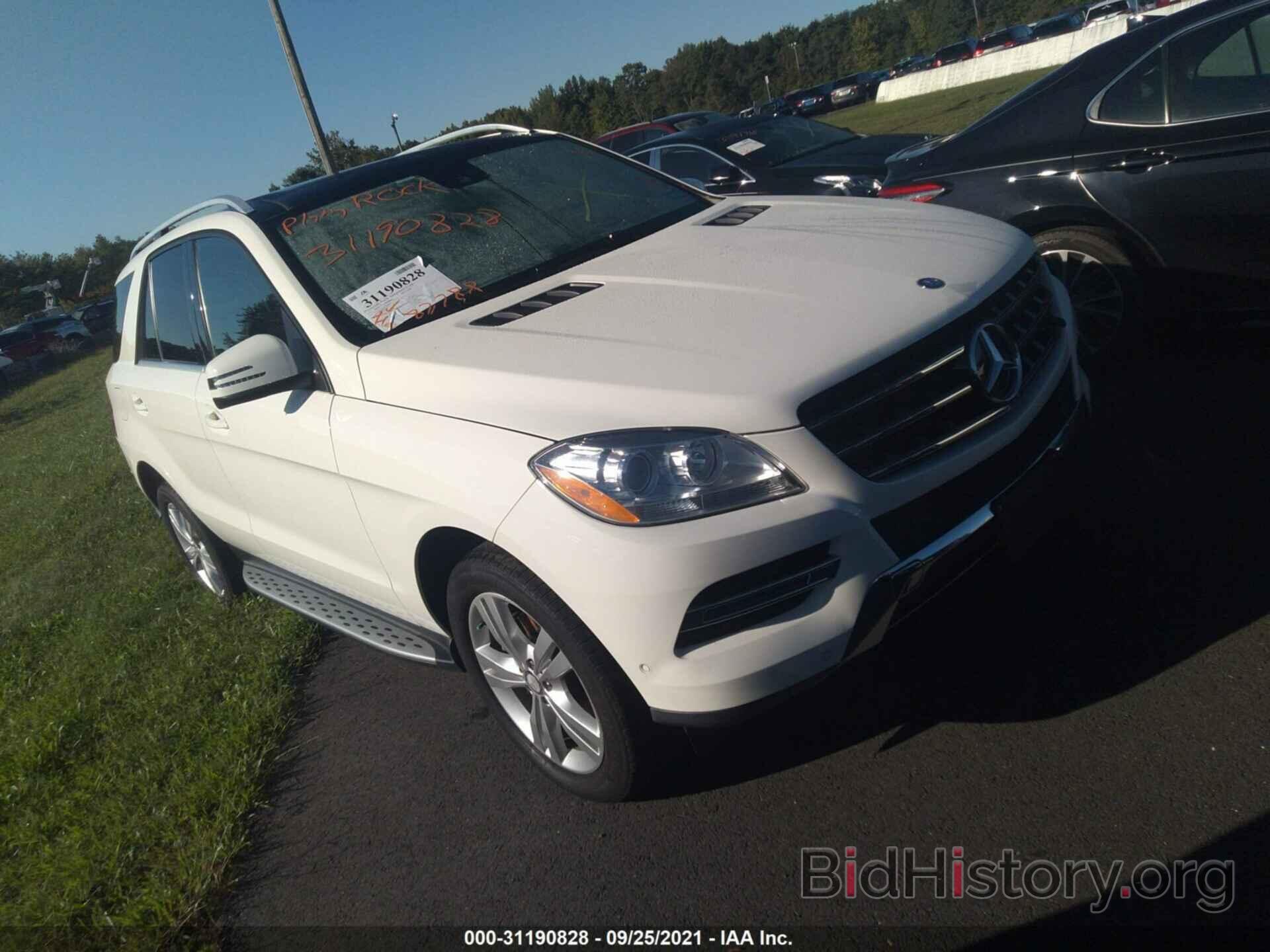 Photo 4JGDA5HB6DA206193 - MERCEDES-BENZ M-CLASS 2013