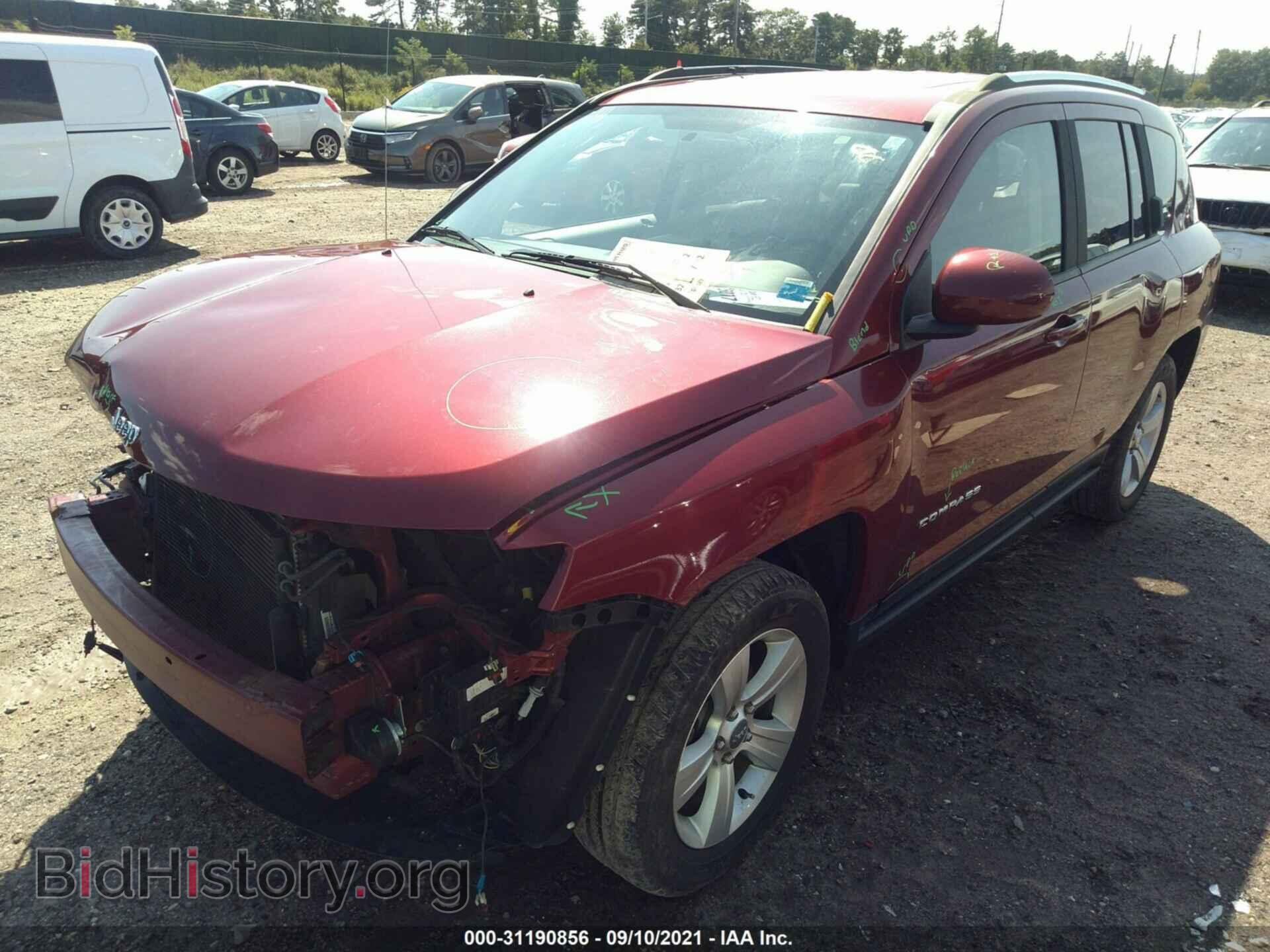 2015 JEEP COMPASS - VIN: 1C4NJDEB2FD357802 - Фото 2