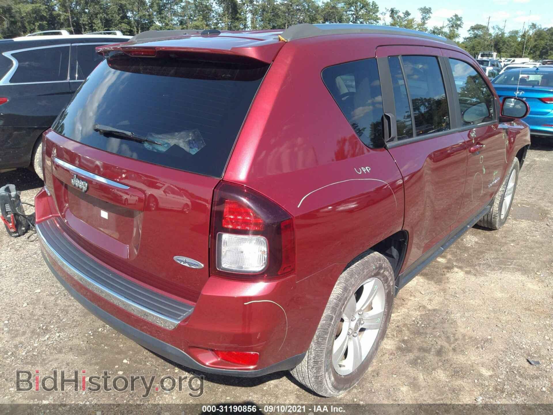 2015 JEEP COMPASS - VIN: 1C4NJDEB2FD357802 - Фото 4