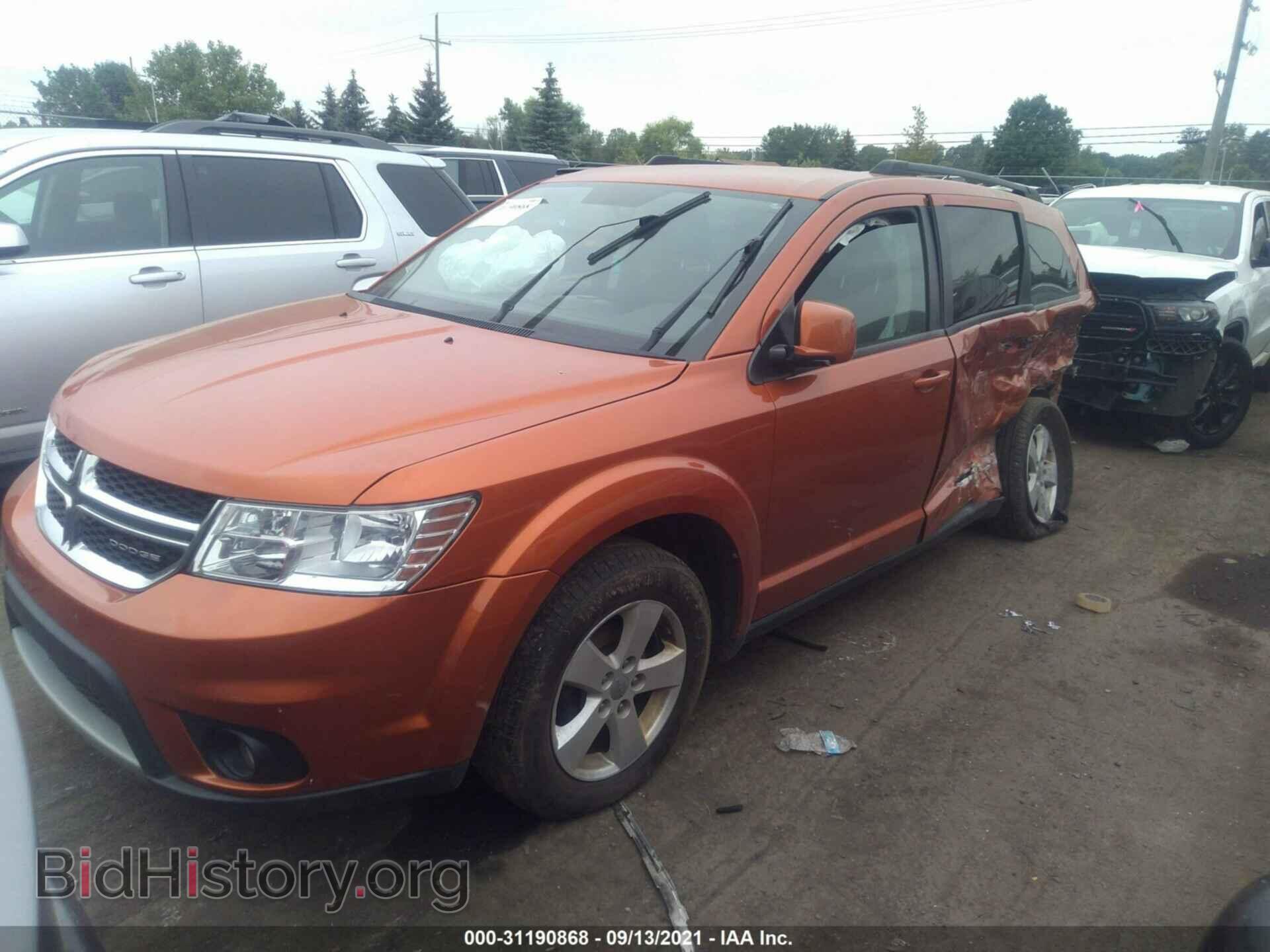 2011 DODGE JOURNEY - VIN: 3D4PG1FG9BT552657 - Фото 2