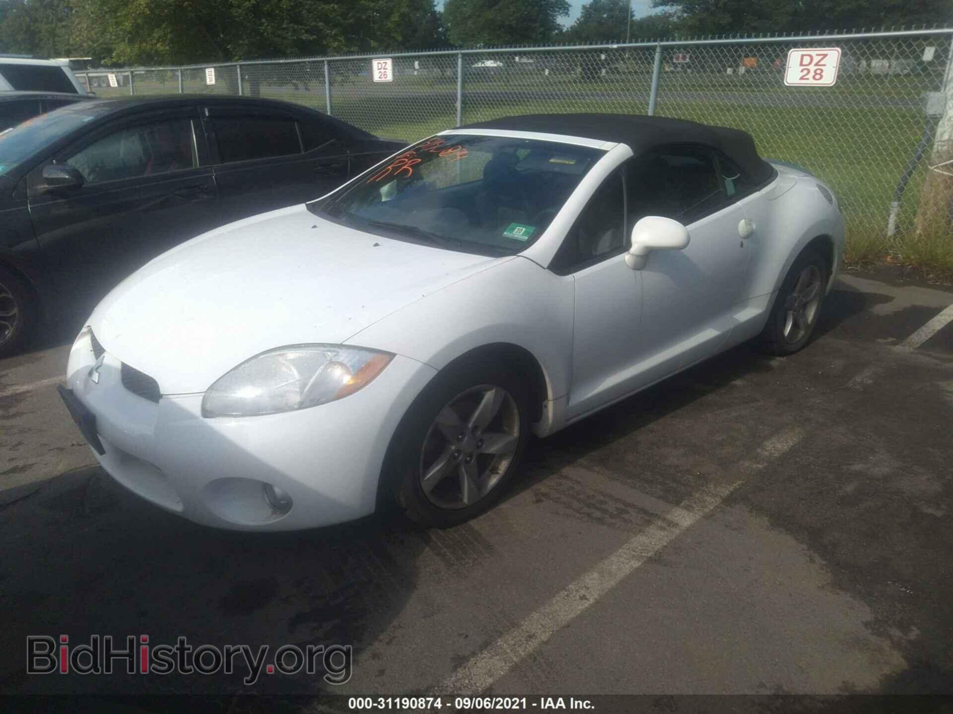 2008 MITSUBISHI ECLIPSE - VIN: 4A3AL25FX8E021969 - Фото 2