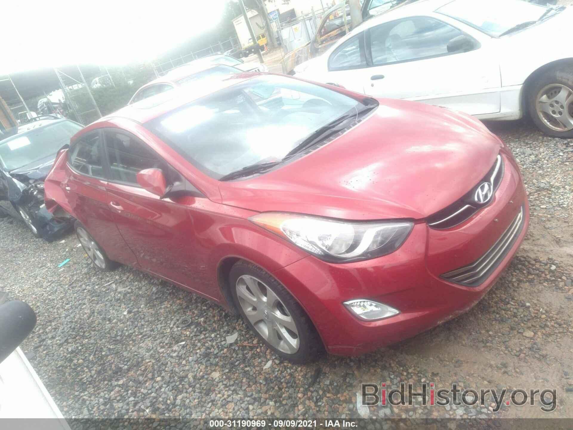 Фотография KMHDH4AE4DU638953 - HYUNDAI ELANTRA 2013