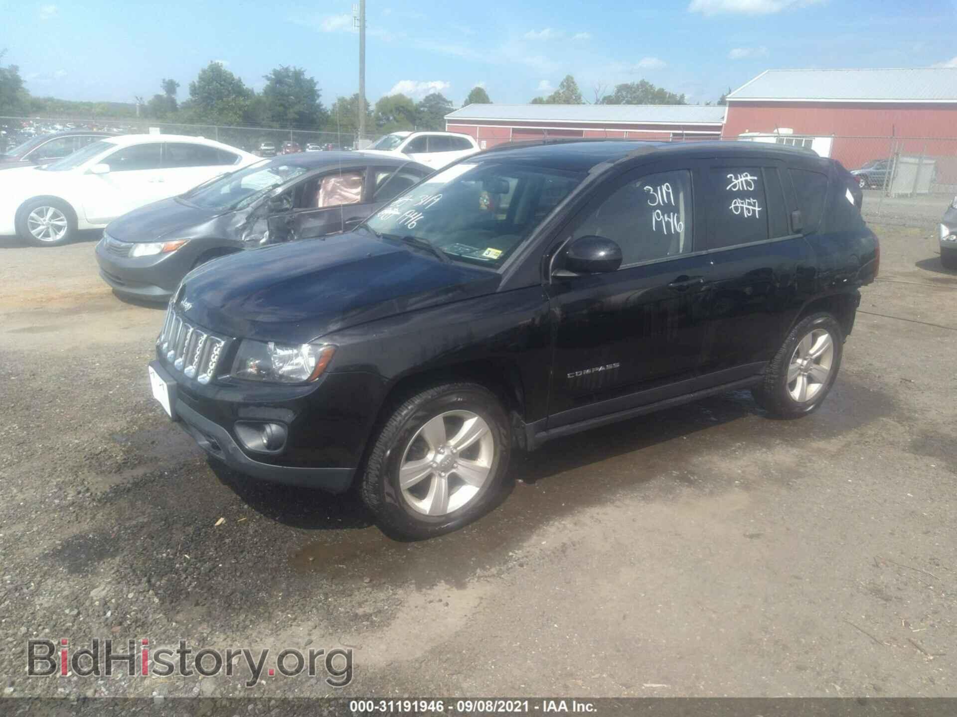 2014 JEEP COMPASS - VIN: 1C4NJDEB4ED792111 - Фото 2