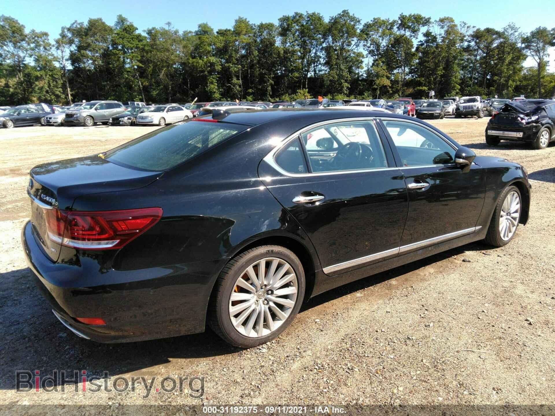 2014 LEXUS LS 460 - VIN: JTHDL5EF9E5007055 - Фото 4