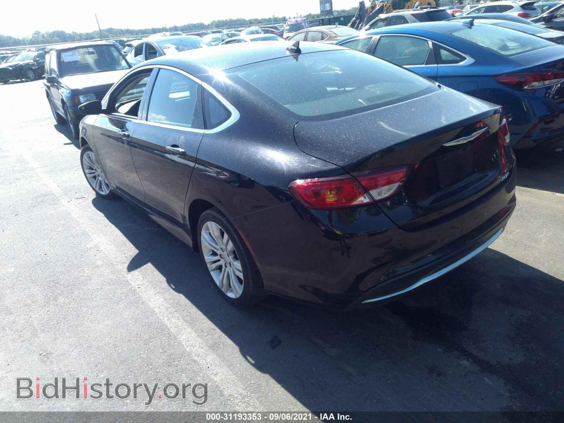 2016 CHRYSLER 200 - VIN: 1C3CCCAB1GN147287 - Фото 3