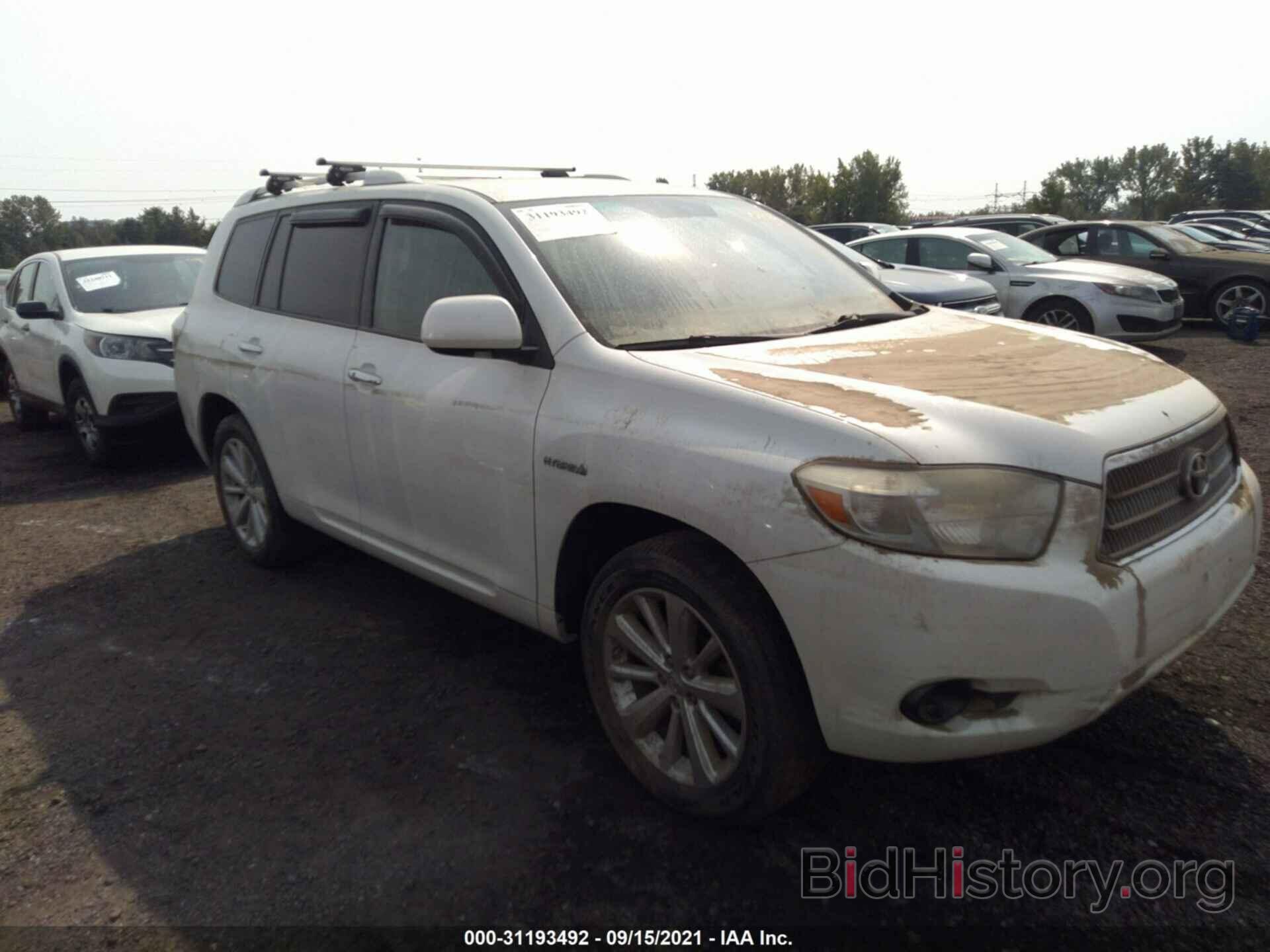 Photo JTEEW41A182017887 - TOYOTA HIGHLANDER HYBRID 2008