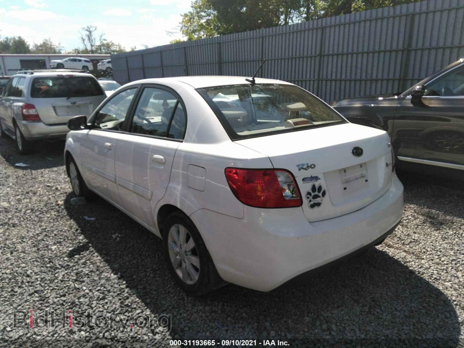 2010 KIA RIO - VIN: KNADH4A33A6665450 - Фото 3