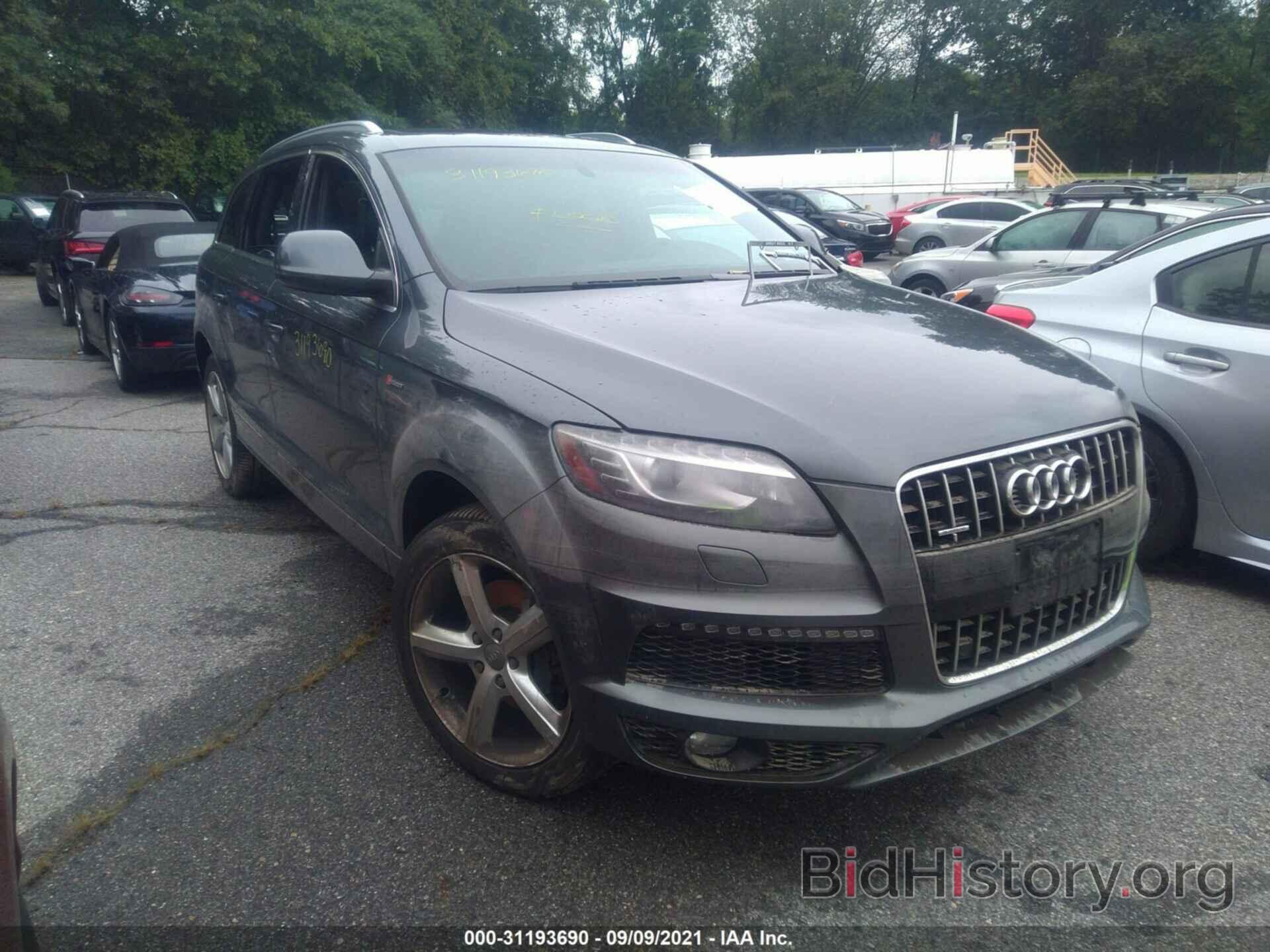 Photo WA1DGAFEXDD003776 - AUDI Q7 2013