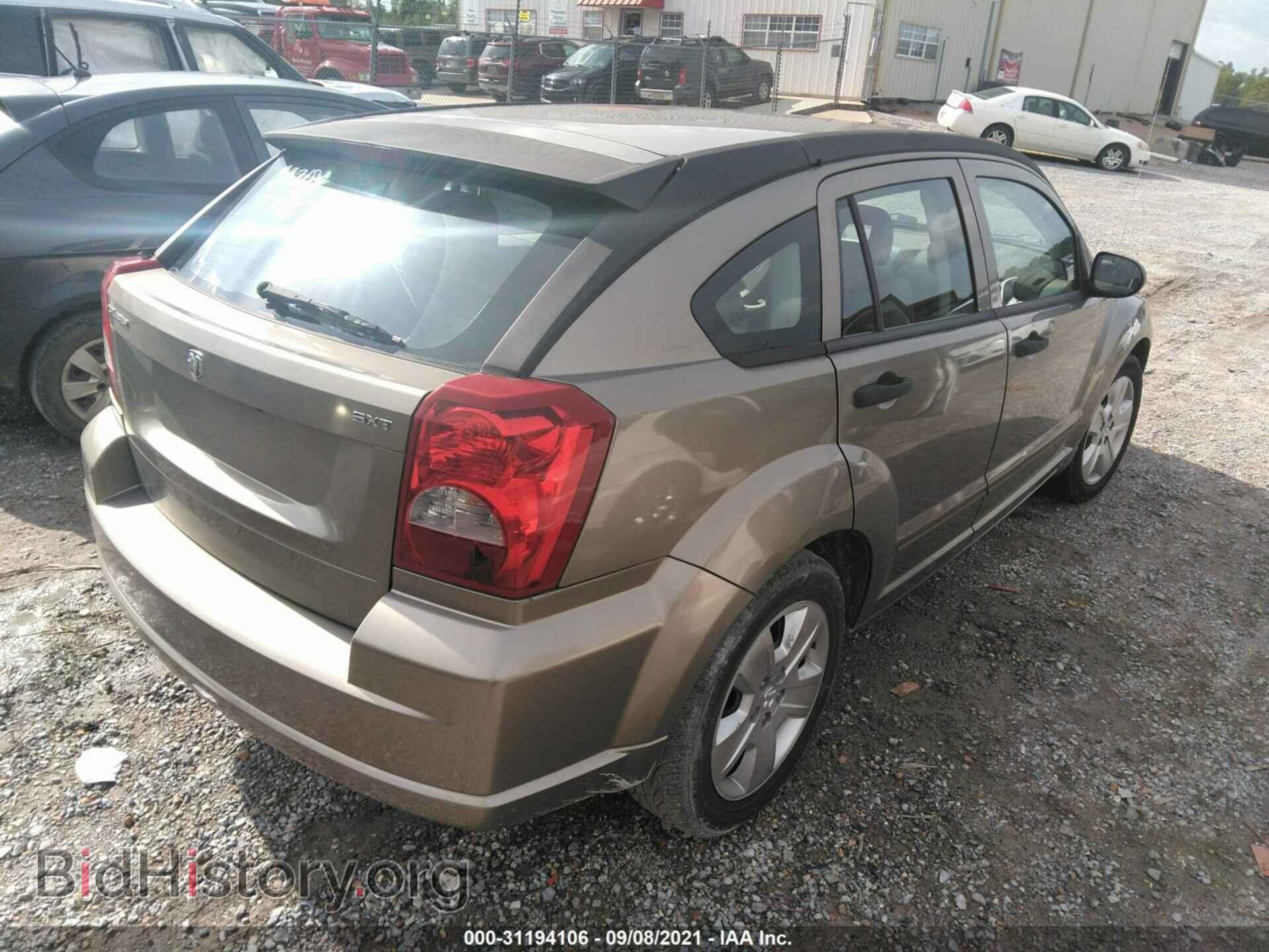 2007 DODGE CALIBER - VIN: 1B3HB48B37D337180 - Photo 4