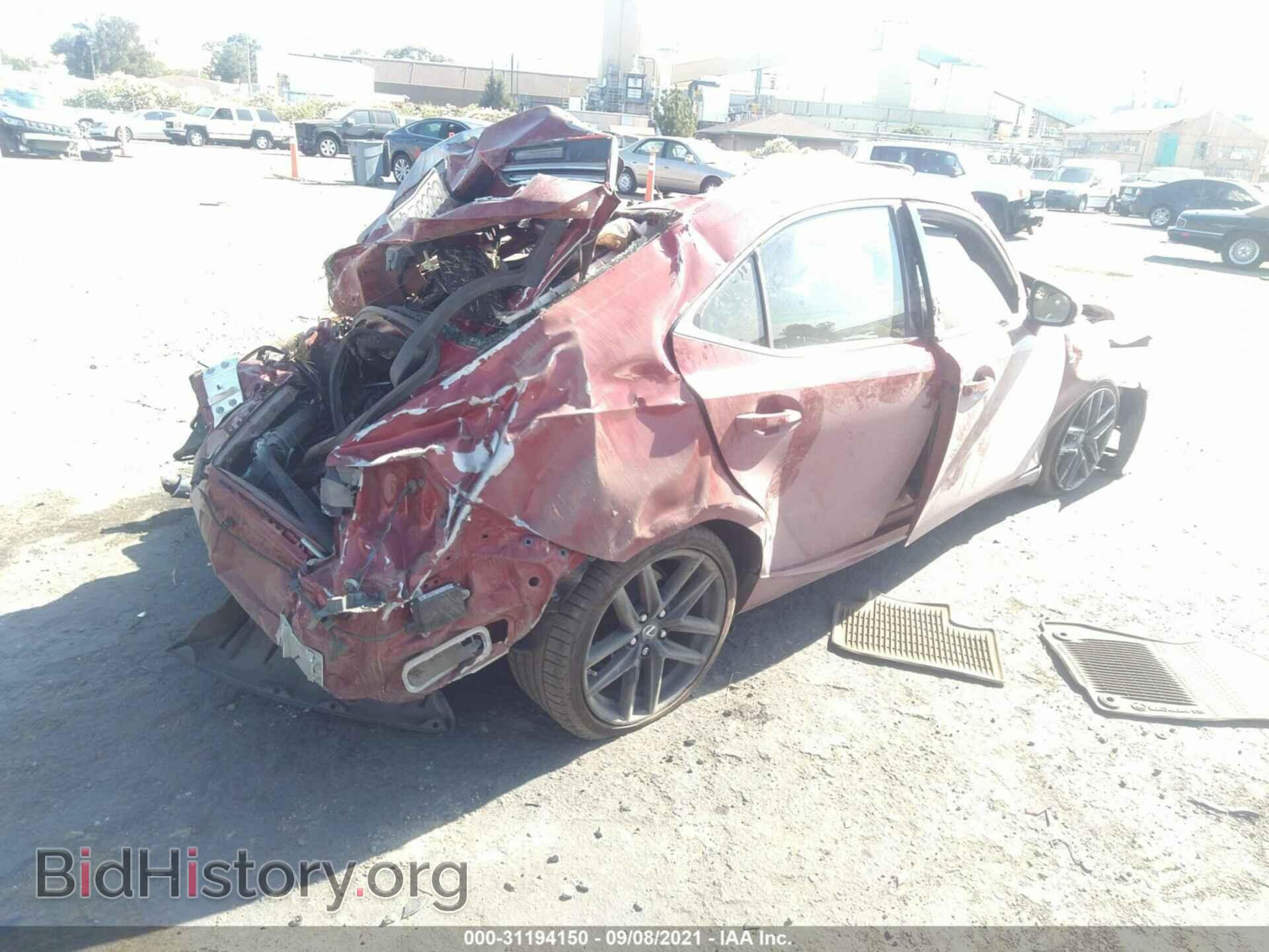 2014 LEXUS IS 250 - VIN: JTHBF1D22E5001796 - Фото 4