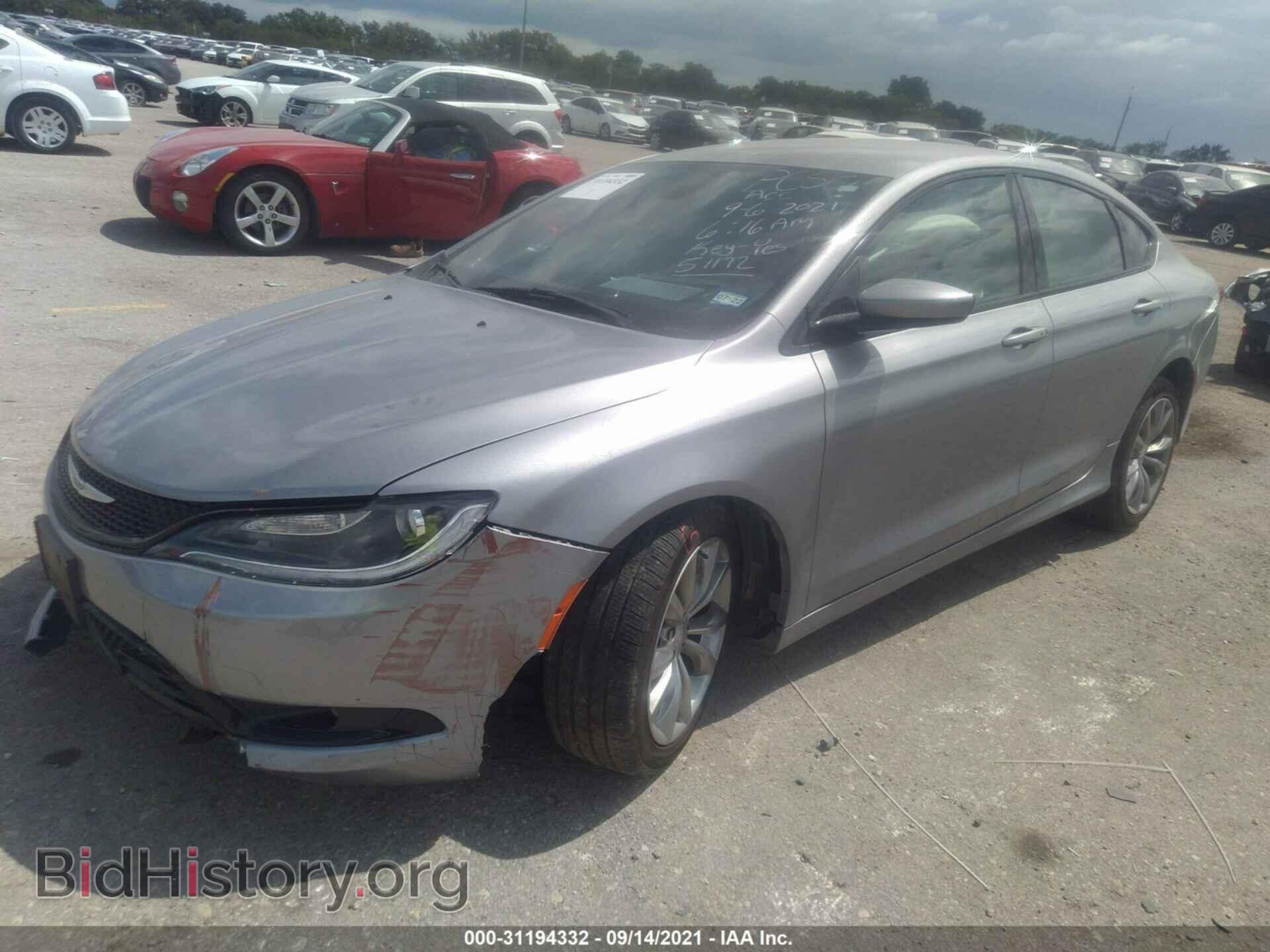 2016 CHRYSLER 200 - VIN: 1C3CCCBB8GN107996 - Фото 2