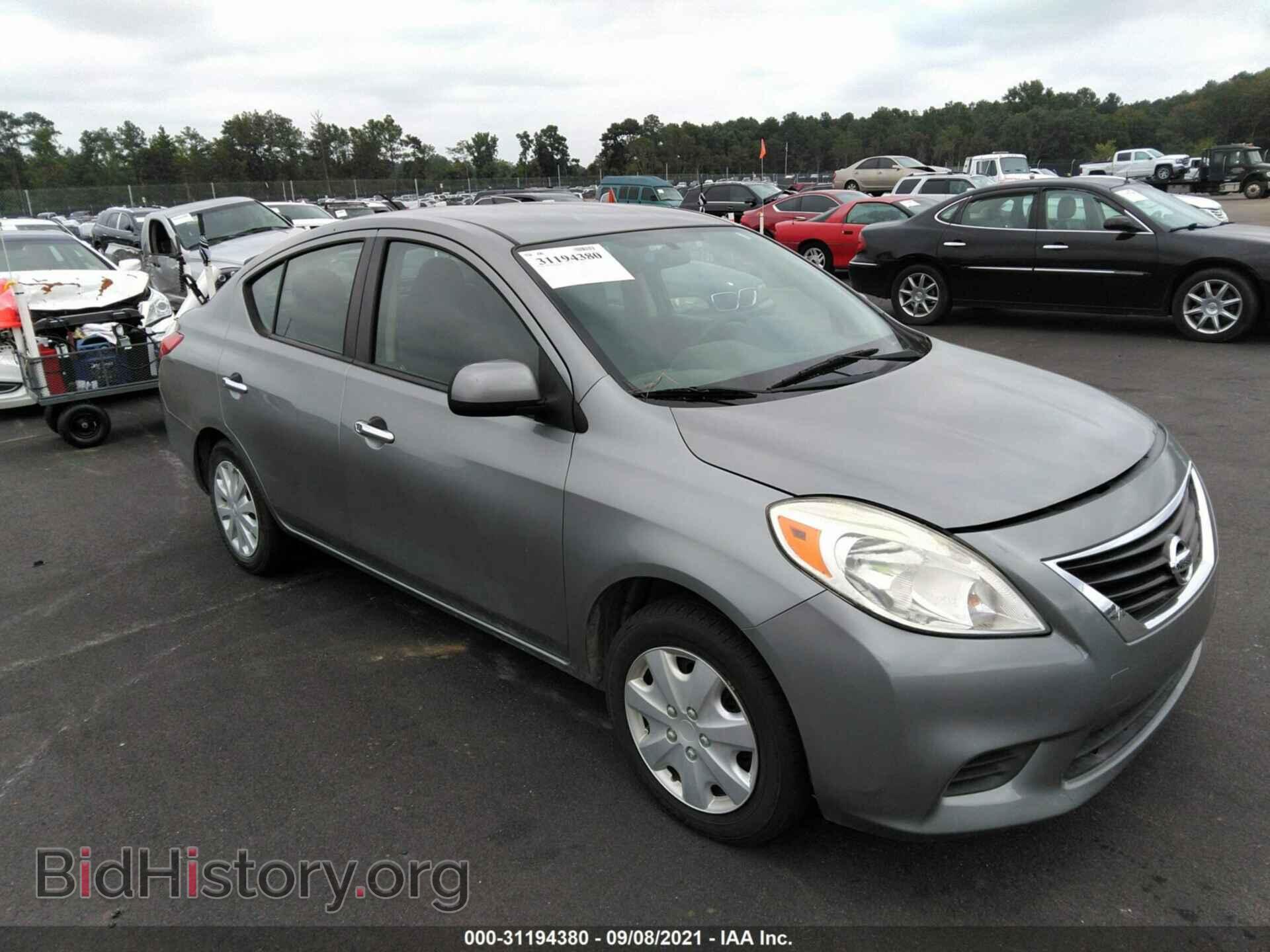 Фотография 3N1CN7AP2CL914697 - NISSAN VERSA 2012