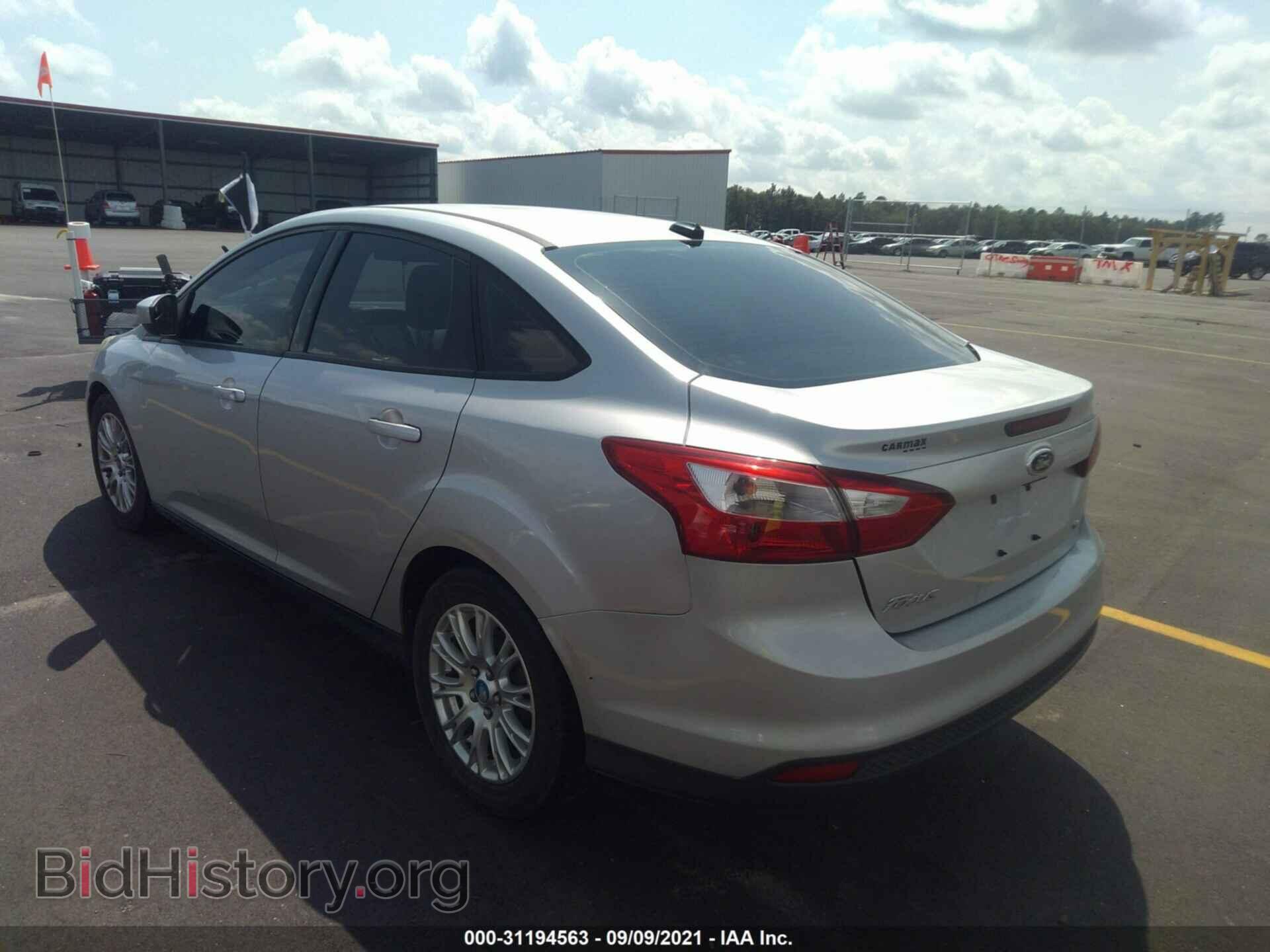 2012 FORD FOCUS - VIN: 1FAHP3F25CL115582 - Фото 3