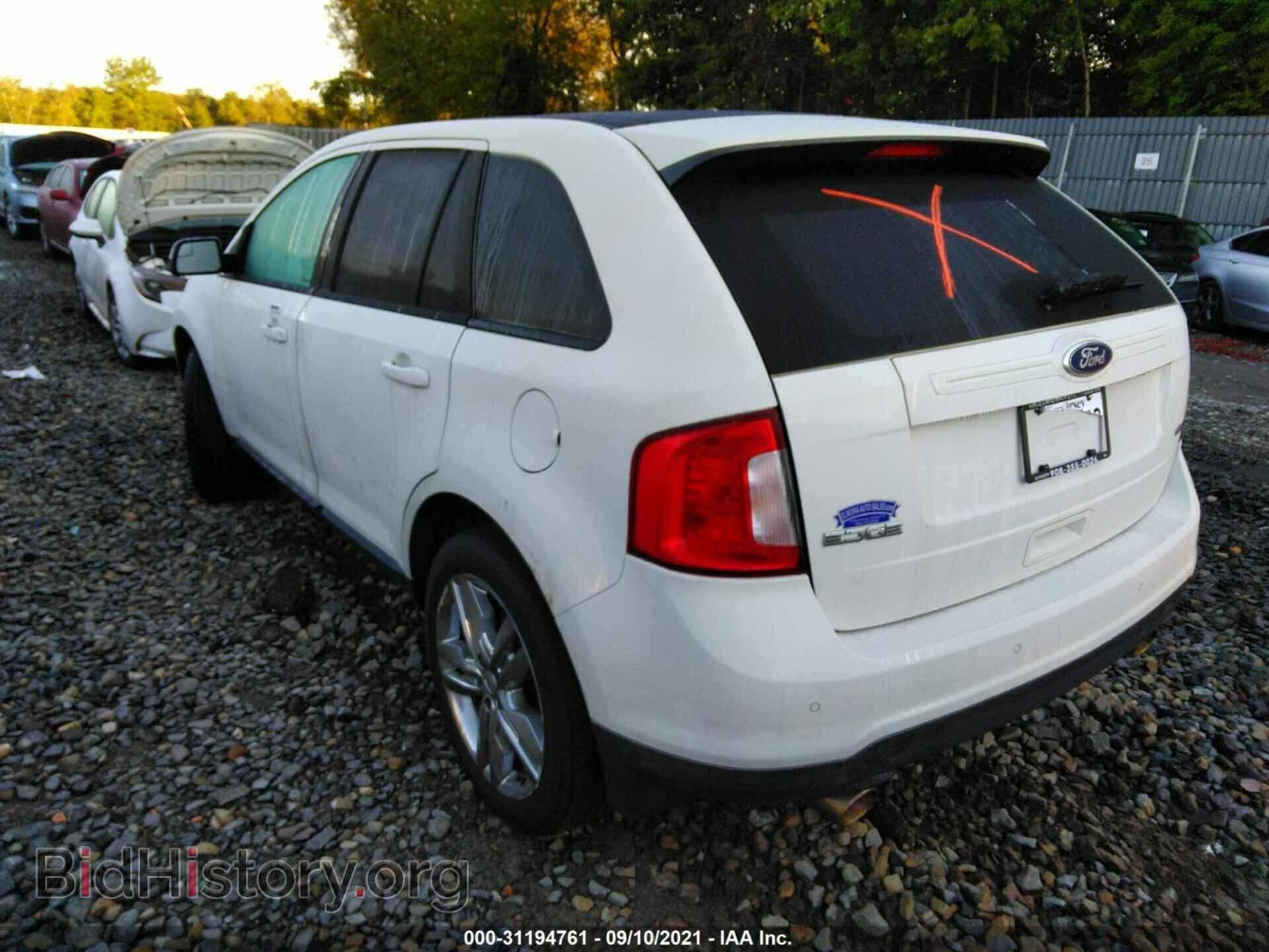 2013 FORD EDGE - VIN: 2FMDK3JC0DBA30489 - Photo 3