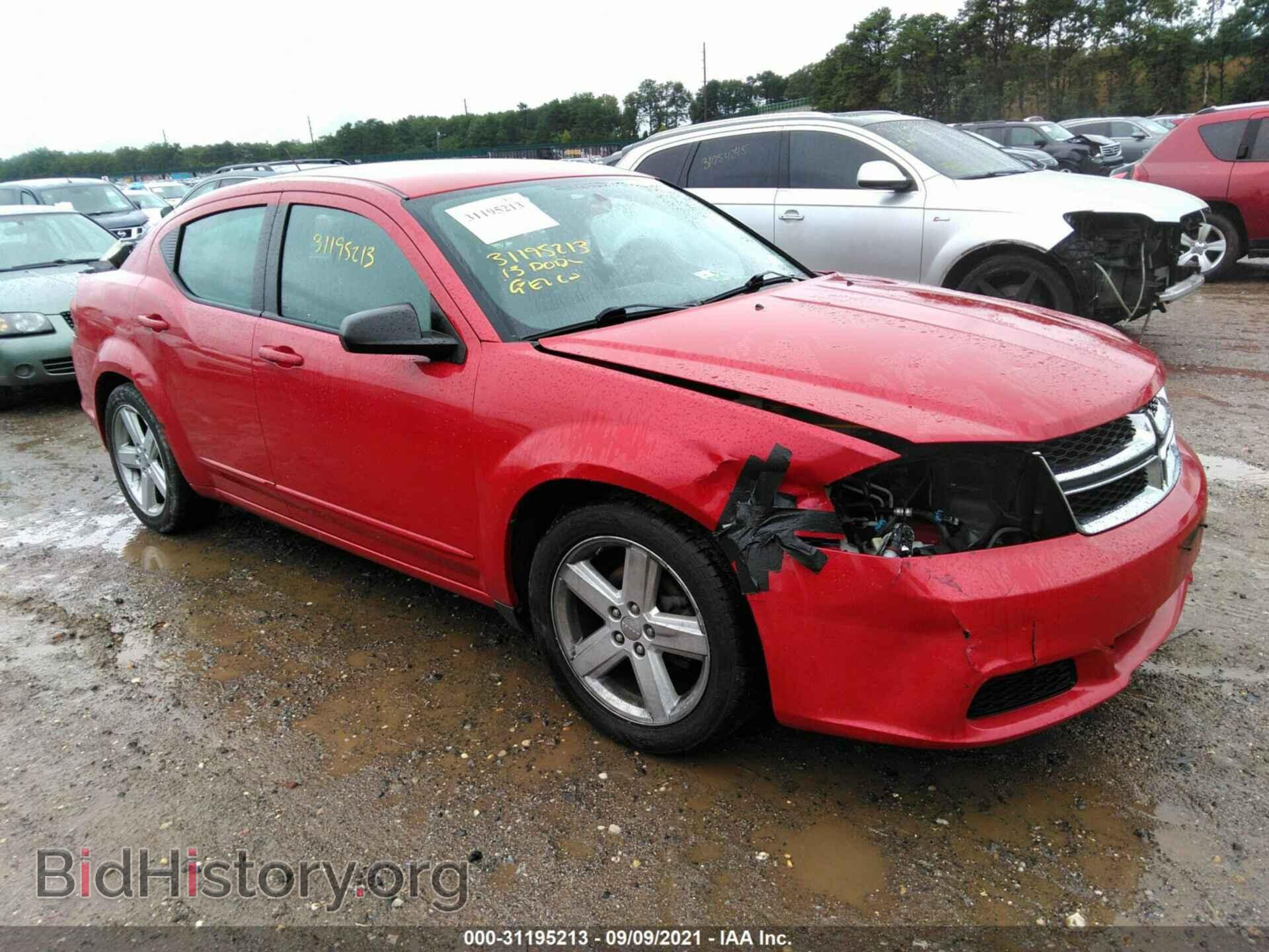 Photo 1C3CDZAB2DN712819 - DODGE AVENGER 2013
